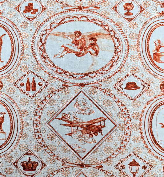 Ame D Enfant by Casal - Toile de Jouy - 1.19m Remnant