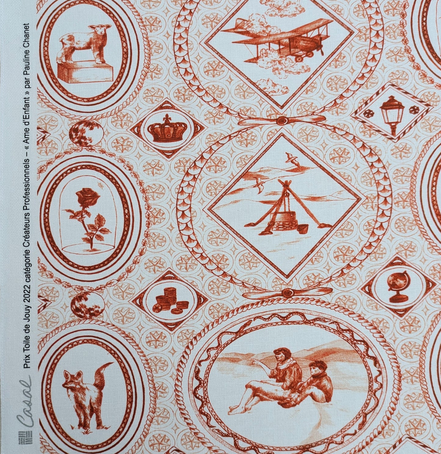 Ame D Enfant by Casal - Toile de Jouy - 1.19m Remnant