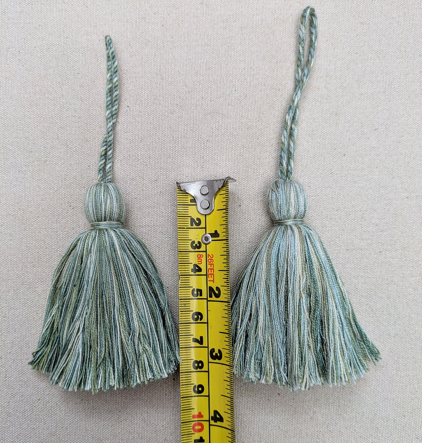 Mint Green Tassels / Key Tassels / Cushion Tassels
