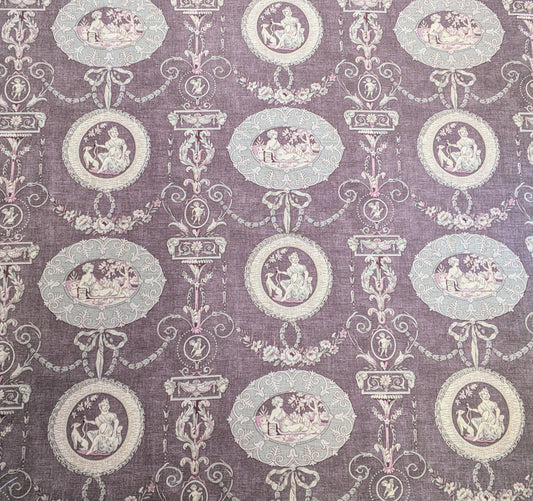 Toile de jouy - La Bergere by The Design Archives - Rare - 3m Remnant