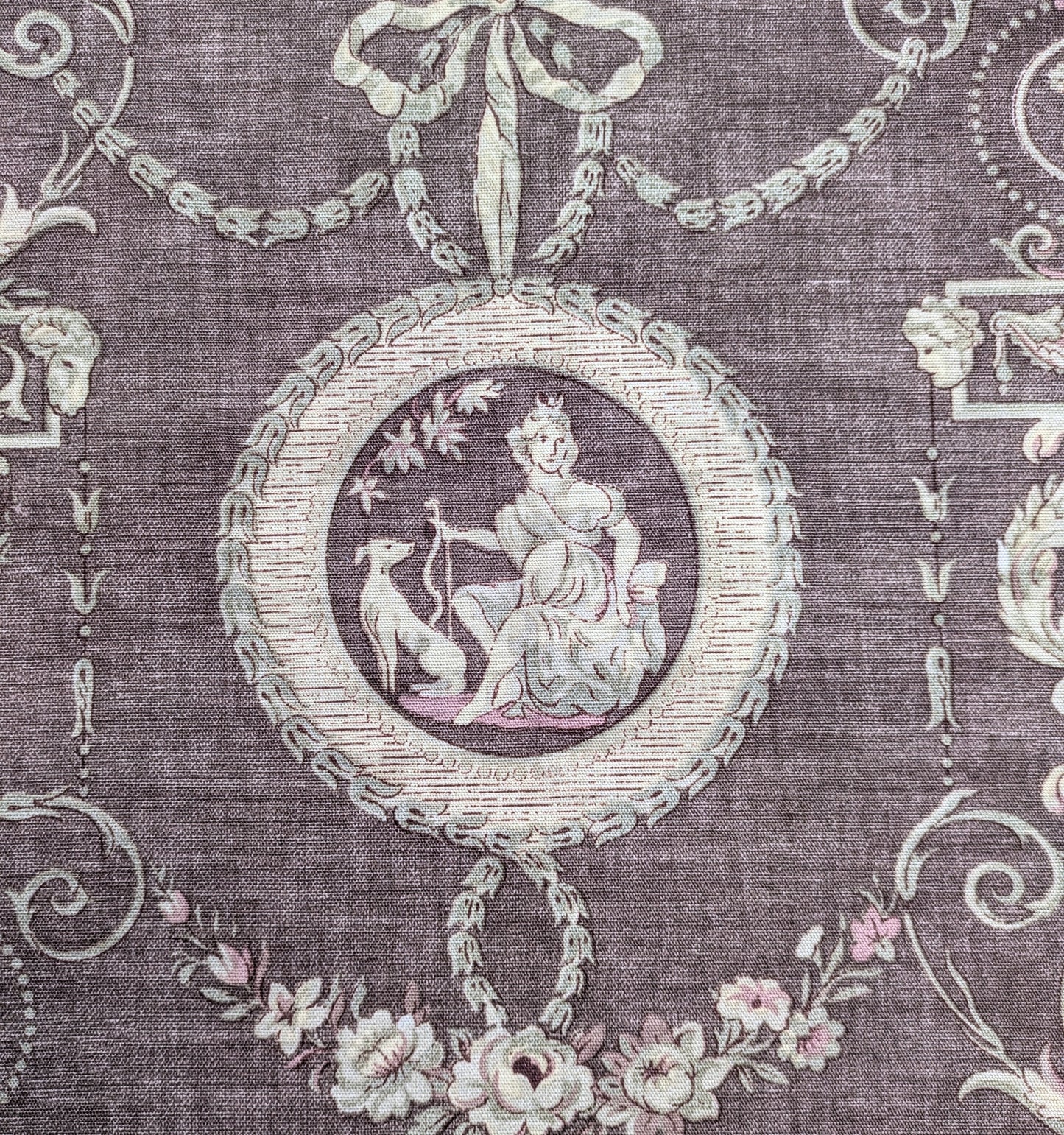 Toile de jouy - La Bergere by The Design Archives - Rare - 3m Remnant