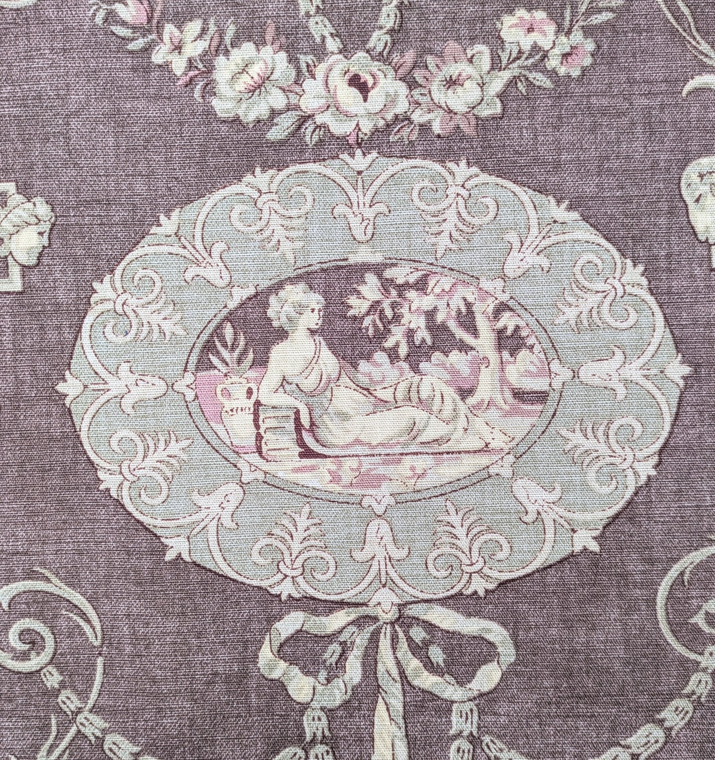 Toile de jouy - La Bergere by The Design Archives - Rare - 3m Remnant