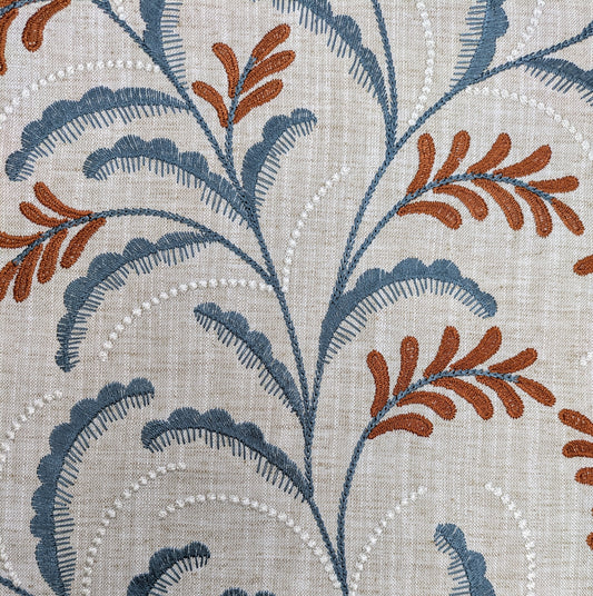 Jouvene by John Lewis - Embroidered Fabric - 1.4m Remnant
