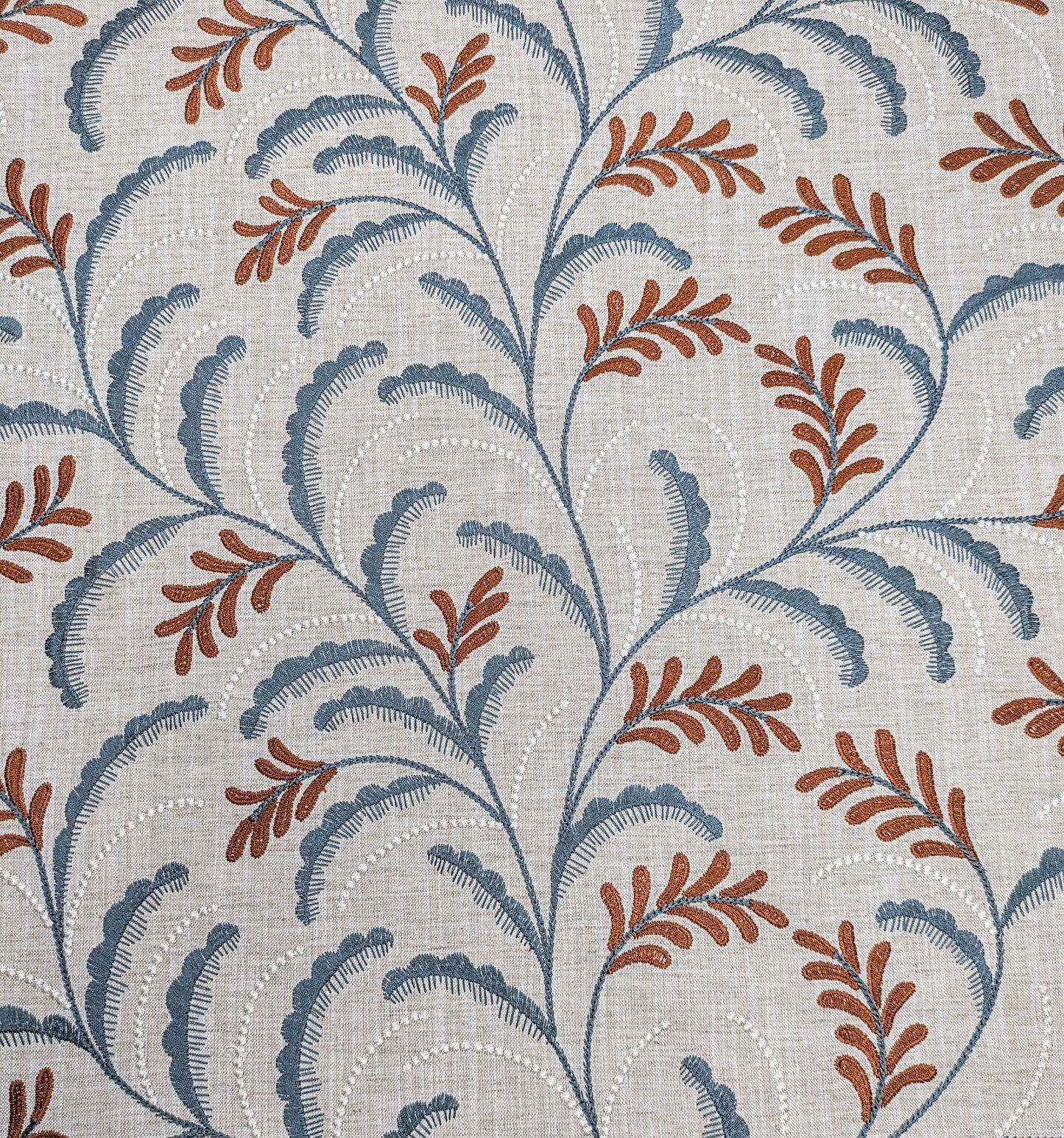 Jouvene by John Lewis - Embroidered Fabric - 1.4m Remnant