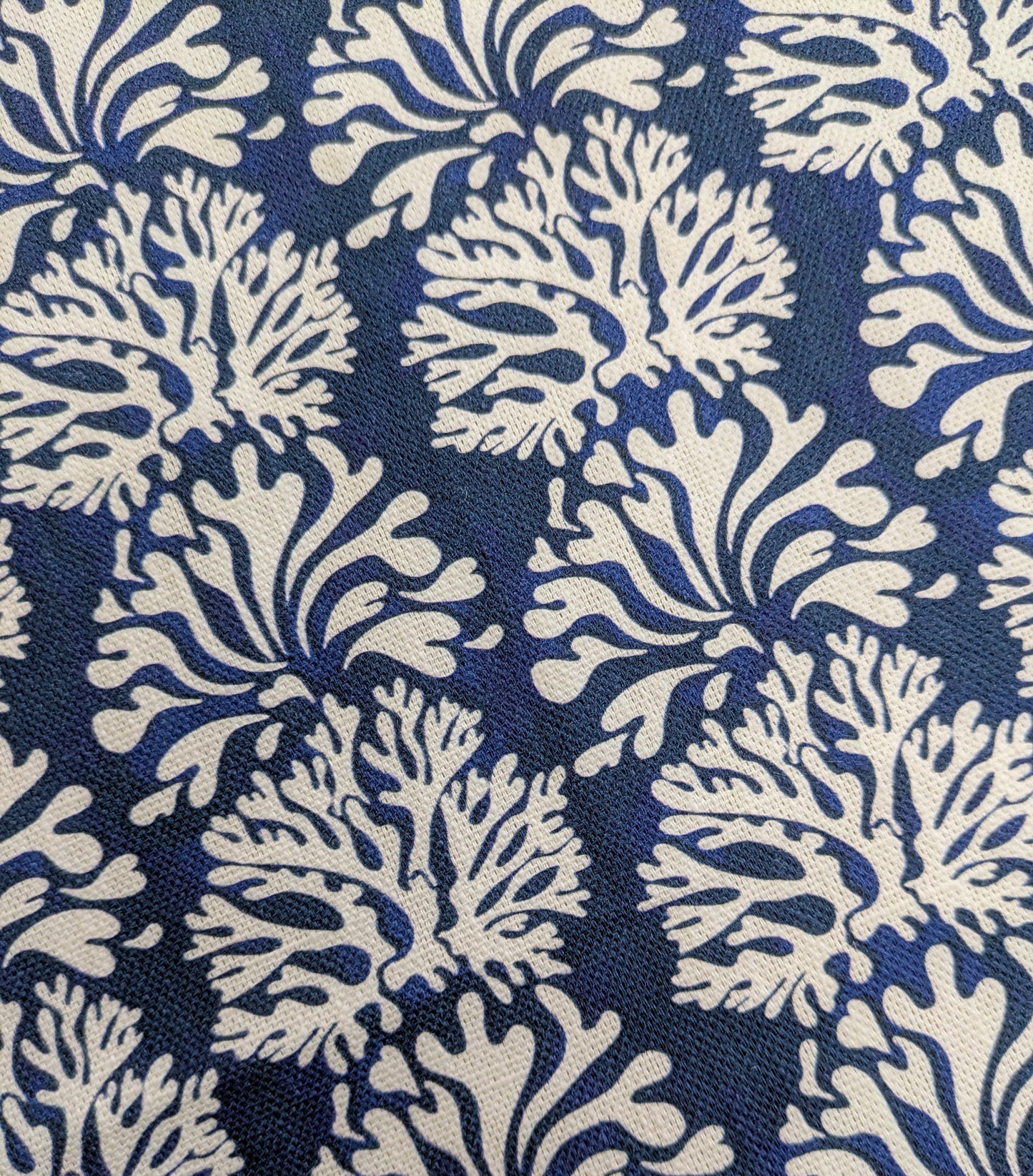 Coraline by Cream Cornwall - Ink Colourway - 1.9m Remnant