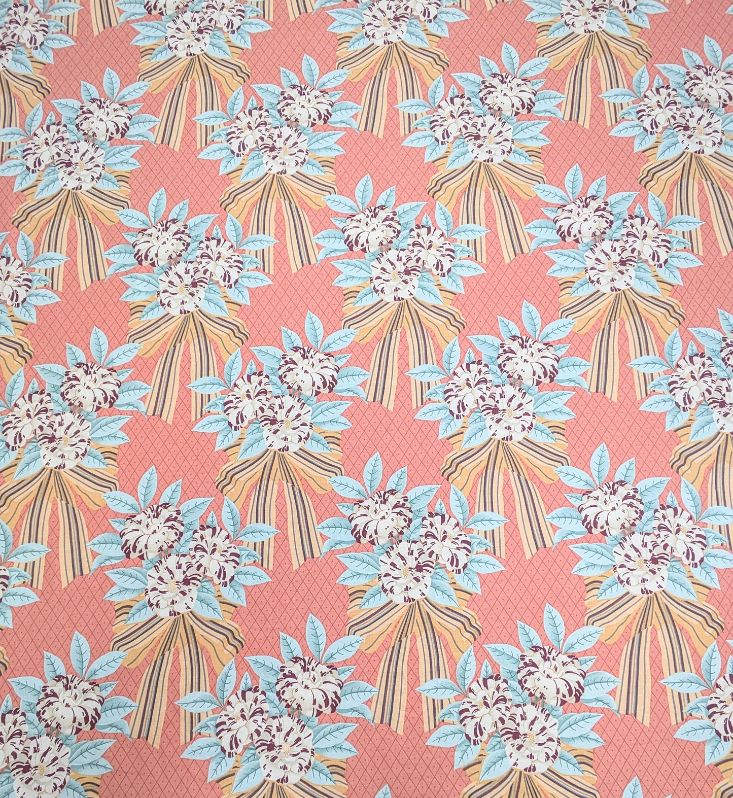 Camellia Ribbon by Osborne & Little - Vintage Fabric