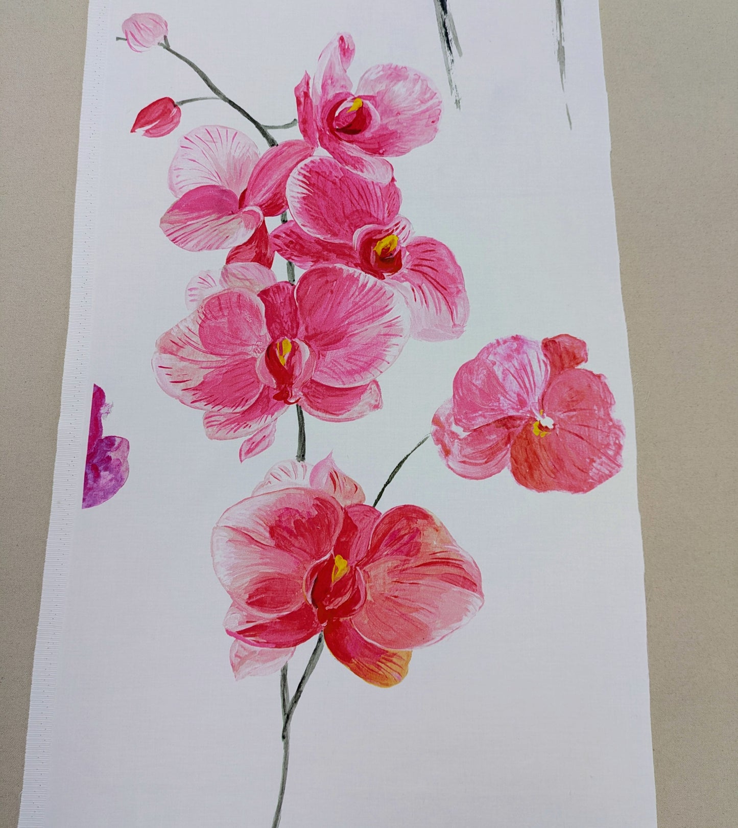 Orchidea by Designers Guild - 3 Remnant Pieces for Sale as One Lot