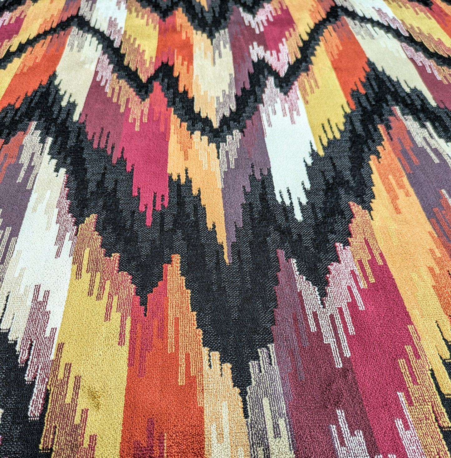 Omega by ILIV - Ikat Design - Wine Colourway