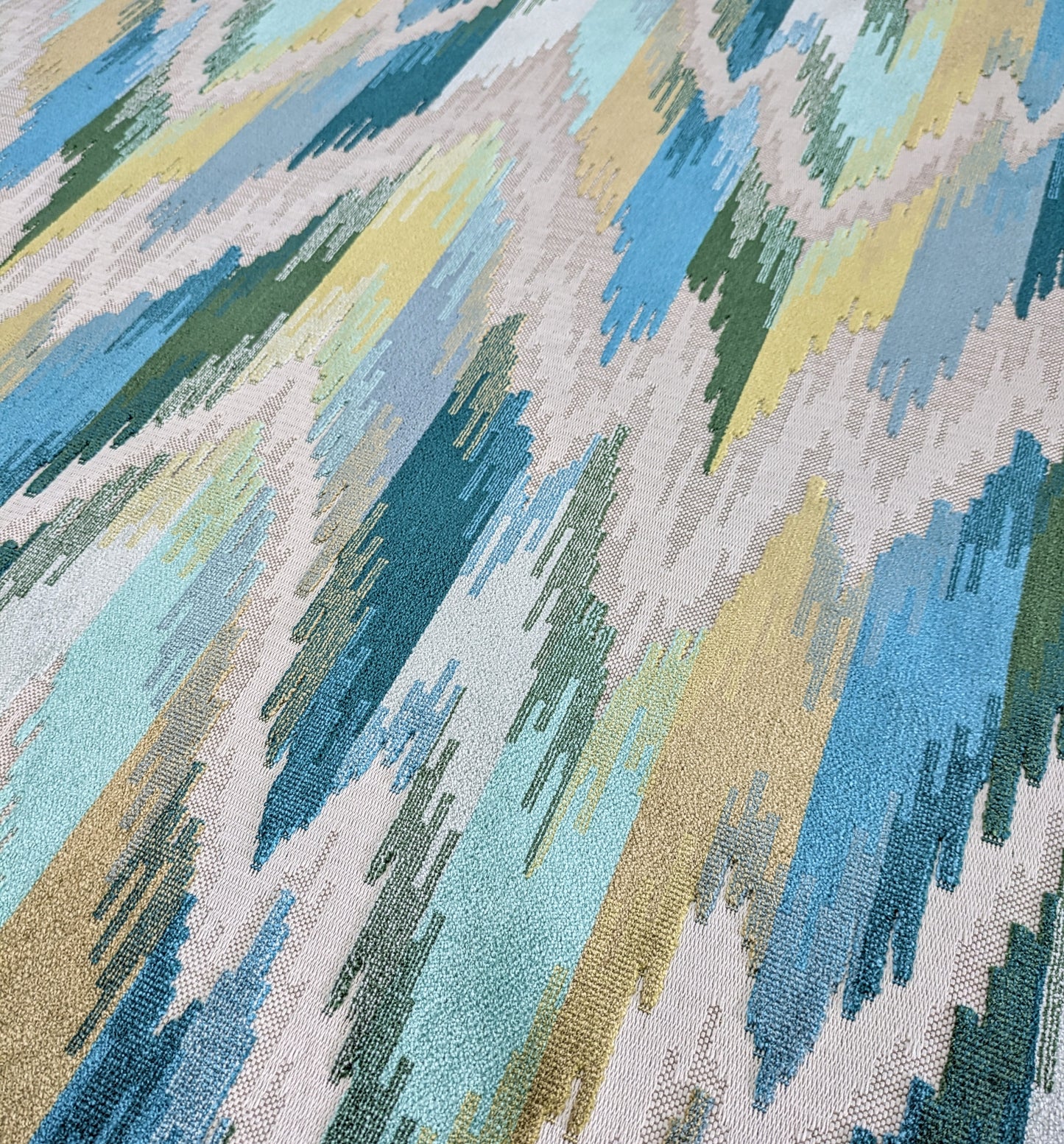 Omega by ILIV - Ikat Design - Aquarelle Colourway - 1.5m Remnant