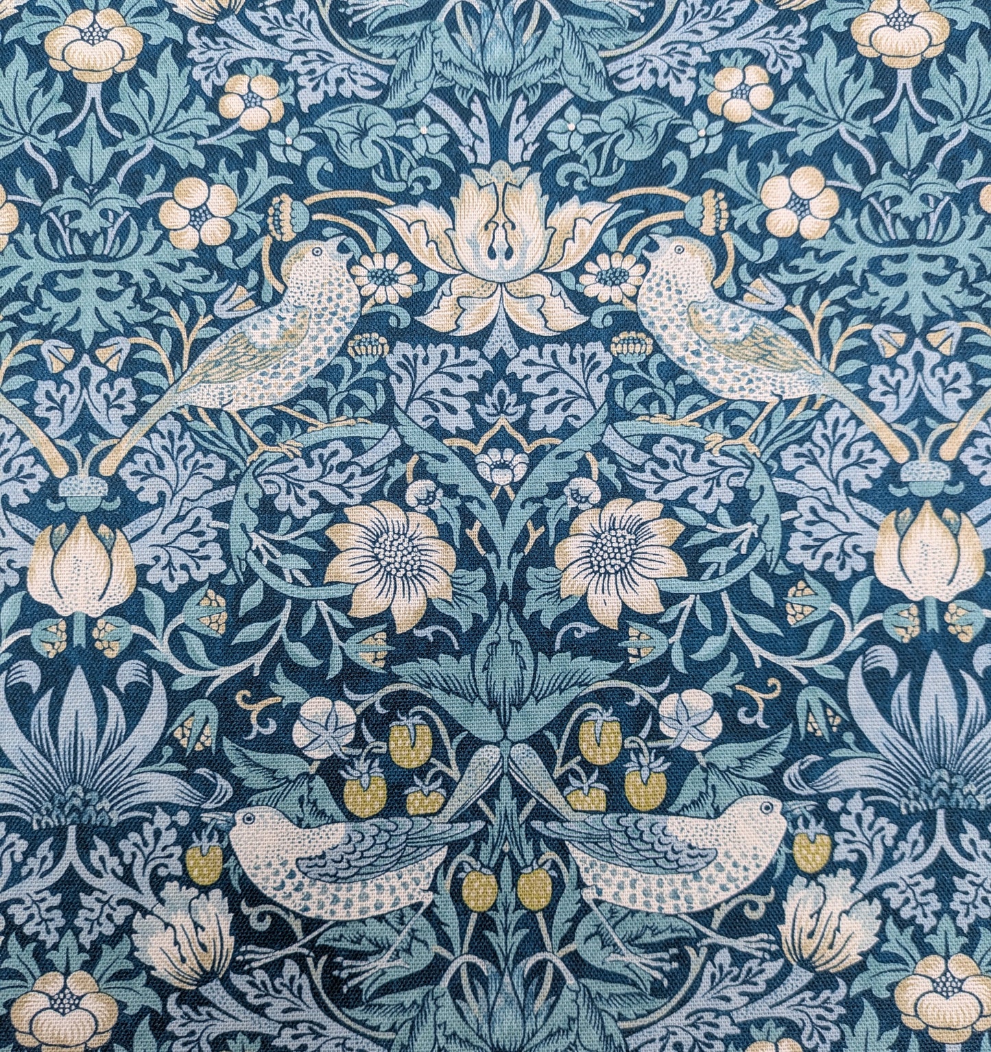 Strawberry Thief by Clarke & Clarke - William Morris Design - 1.9m Remnant
