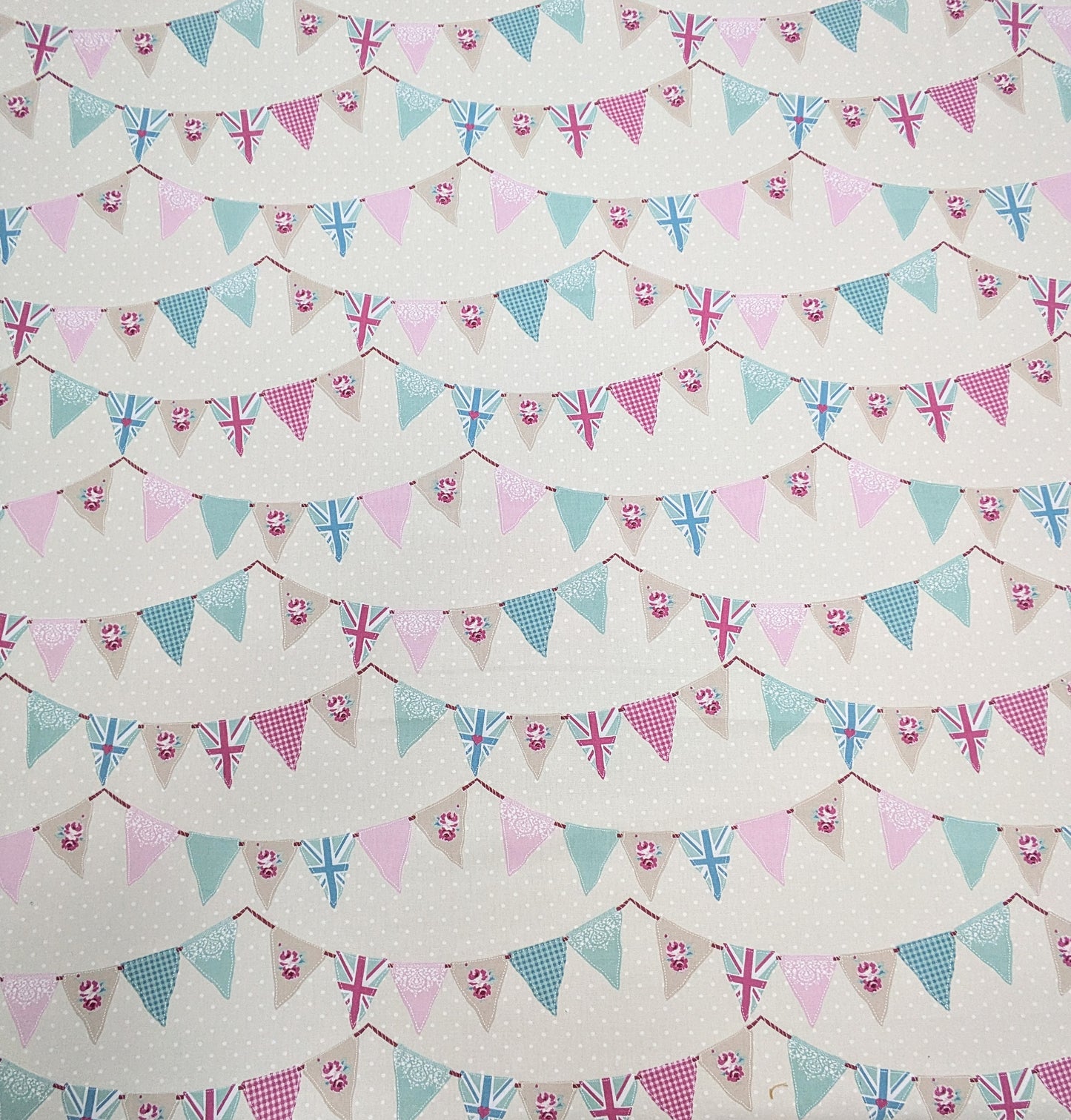 Bunting by Fryetts - Pink Colourway