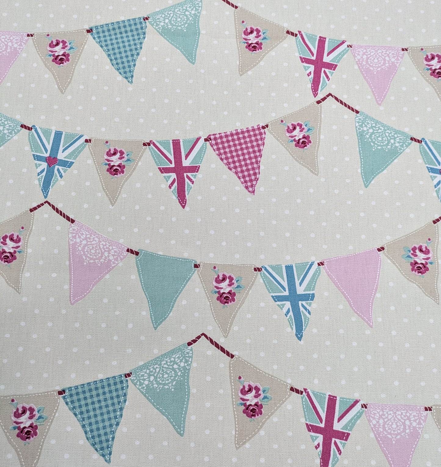 Bunting by Fryetts - Pink Colourway