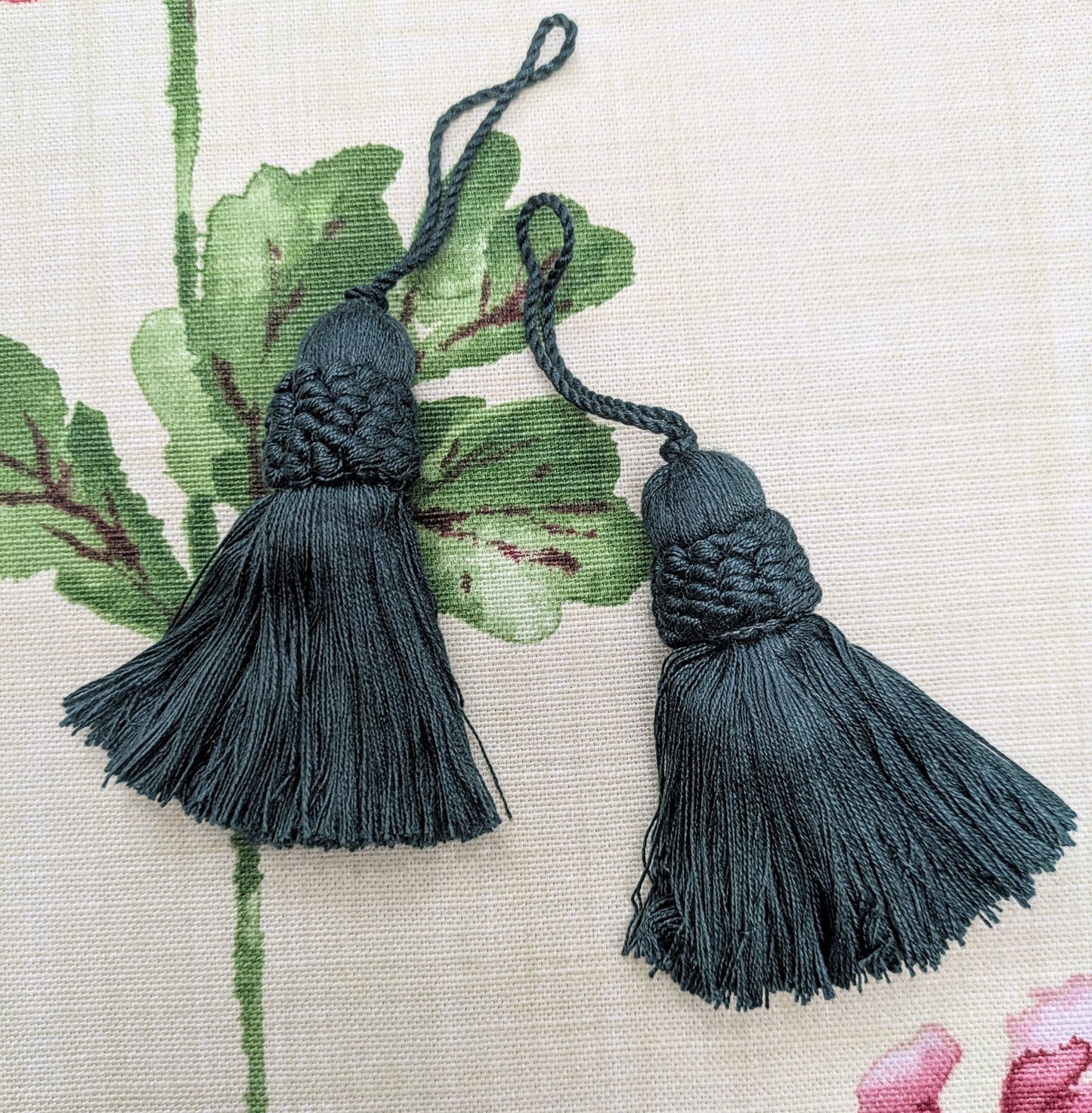 Dark Green Tassels / Key Tassel / Cushion Tassel