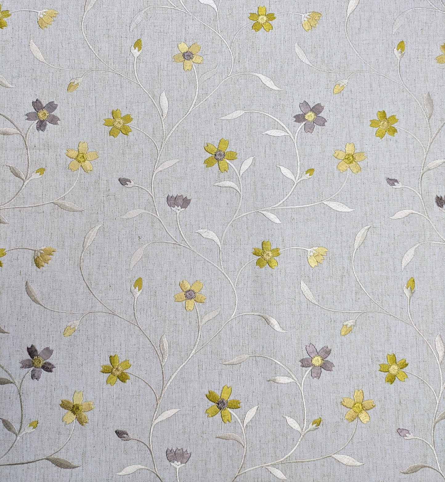 Mellor by Clarke & Clarke - Embroidered Fabric