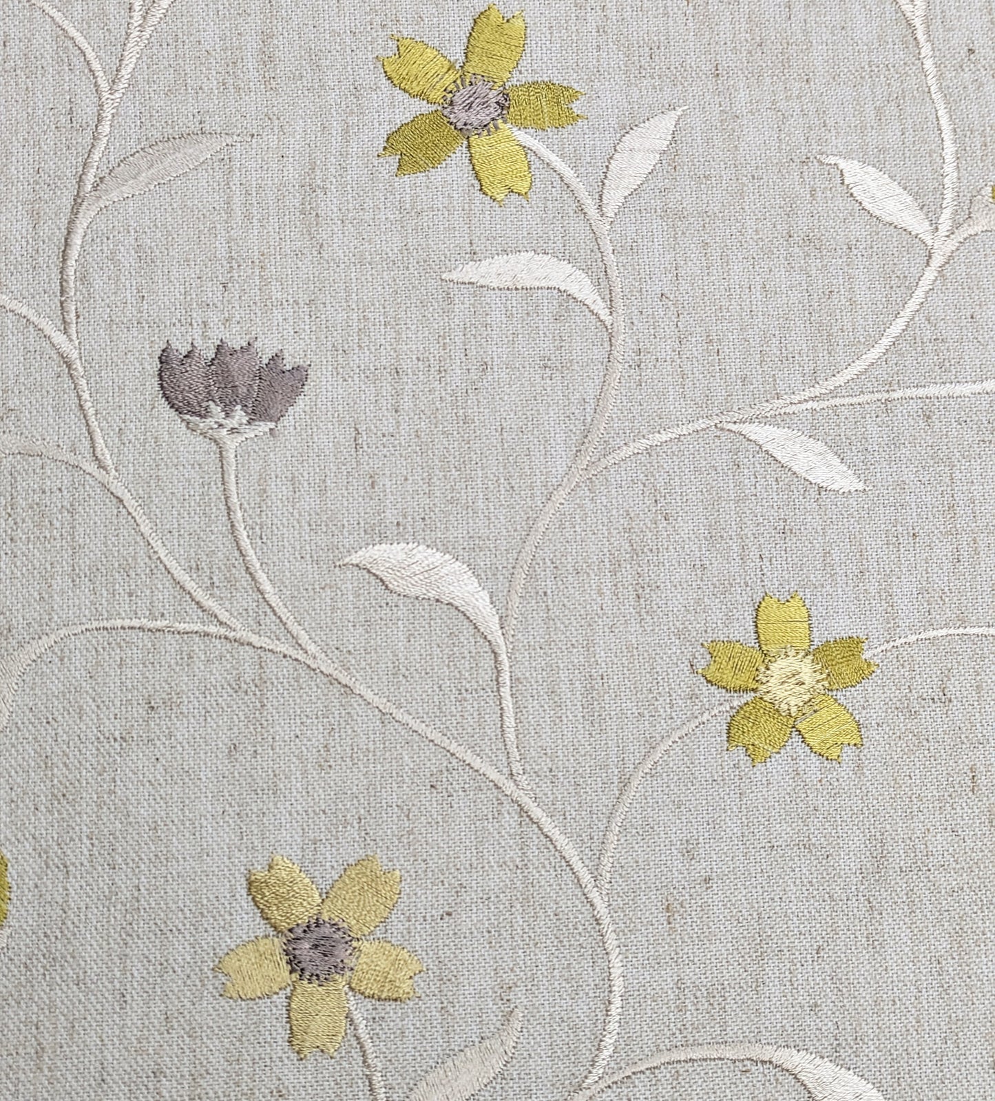 Mellor by Clarke & Clarke - Embroidered Fabric