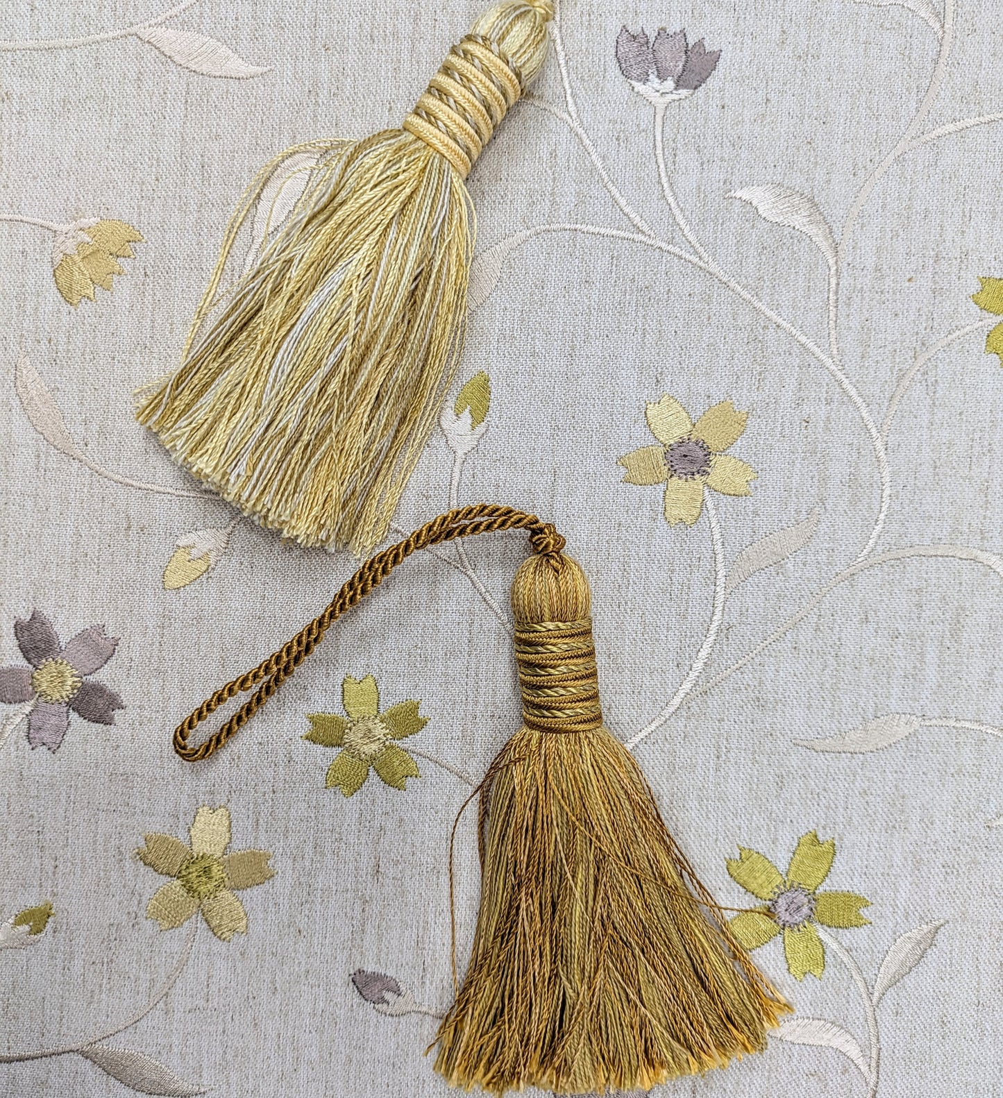 Mellor by Clarke & Clarke - Embroidered Fabric