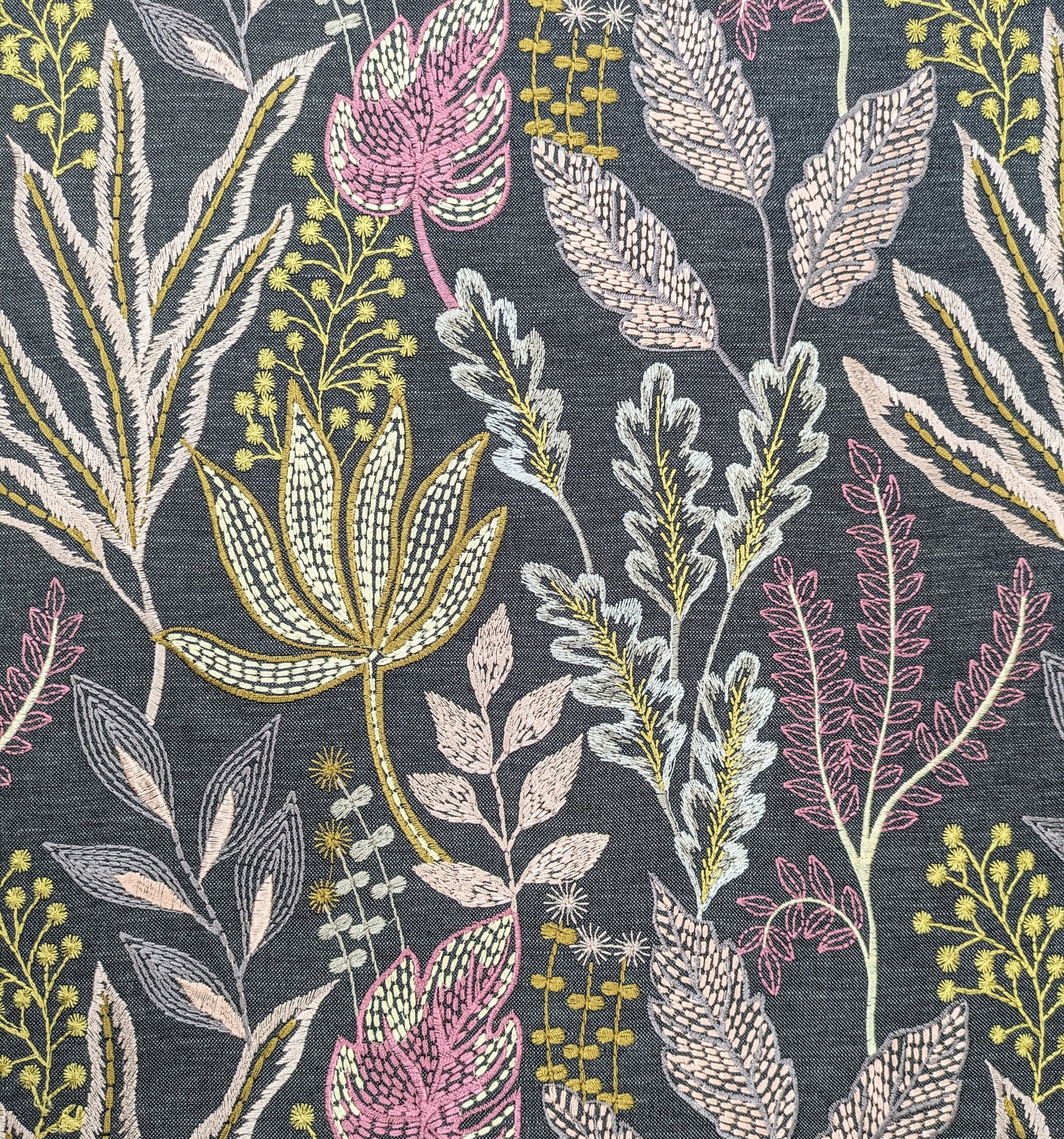 Gorgonian by Harlequin - Embroidered Fabric -  0.8m Remnant