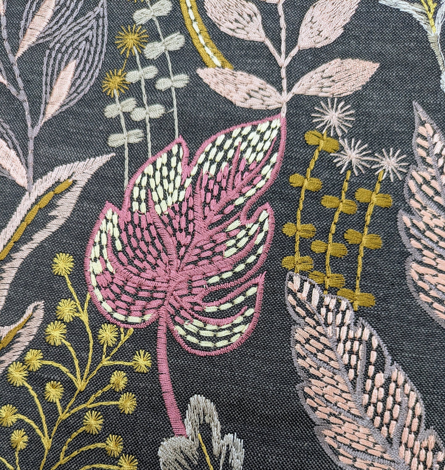 Gorgonian by Harlequin - Embroidered Fabric -  0.8m Remnant