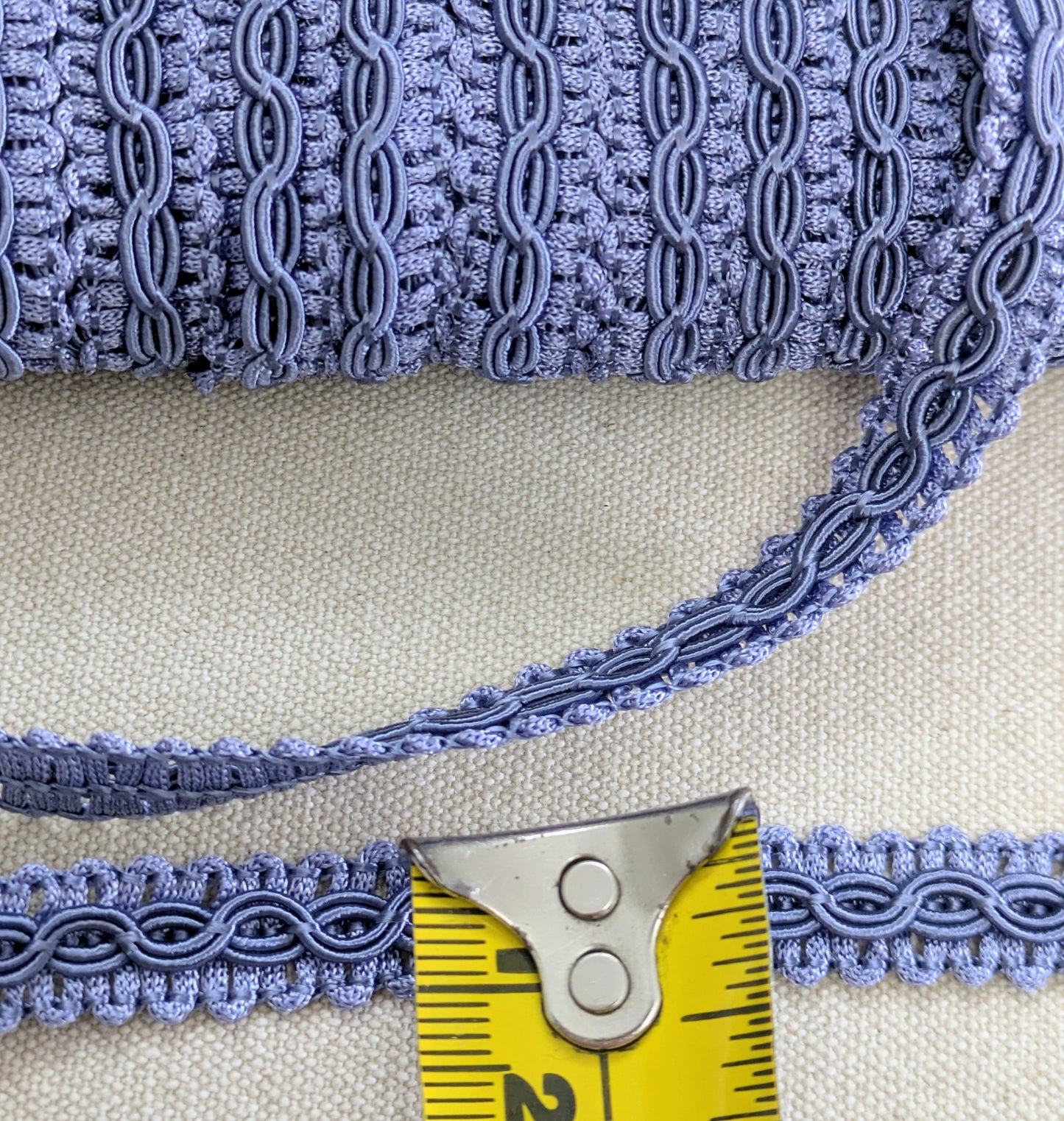 Lilac Scroll Braid /Trimming / Cushion Trim / Upholstery Trim