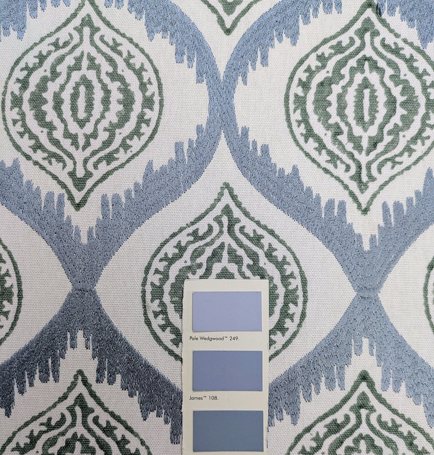 Avani by Jane Churchill - Embroidered Fabric
