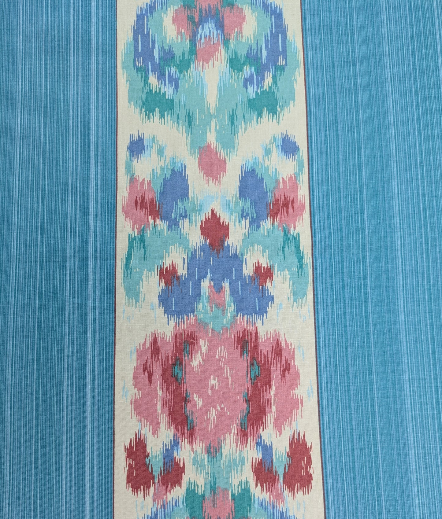 Ikat Design by Sheila Coombes - Vintage Fabric