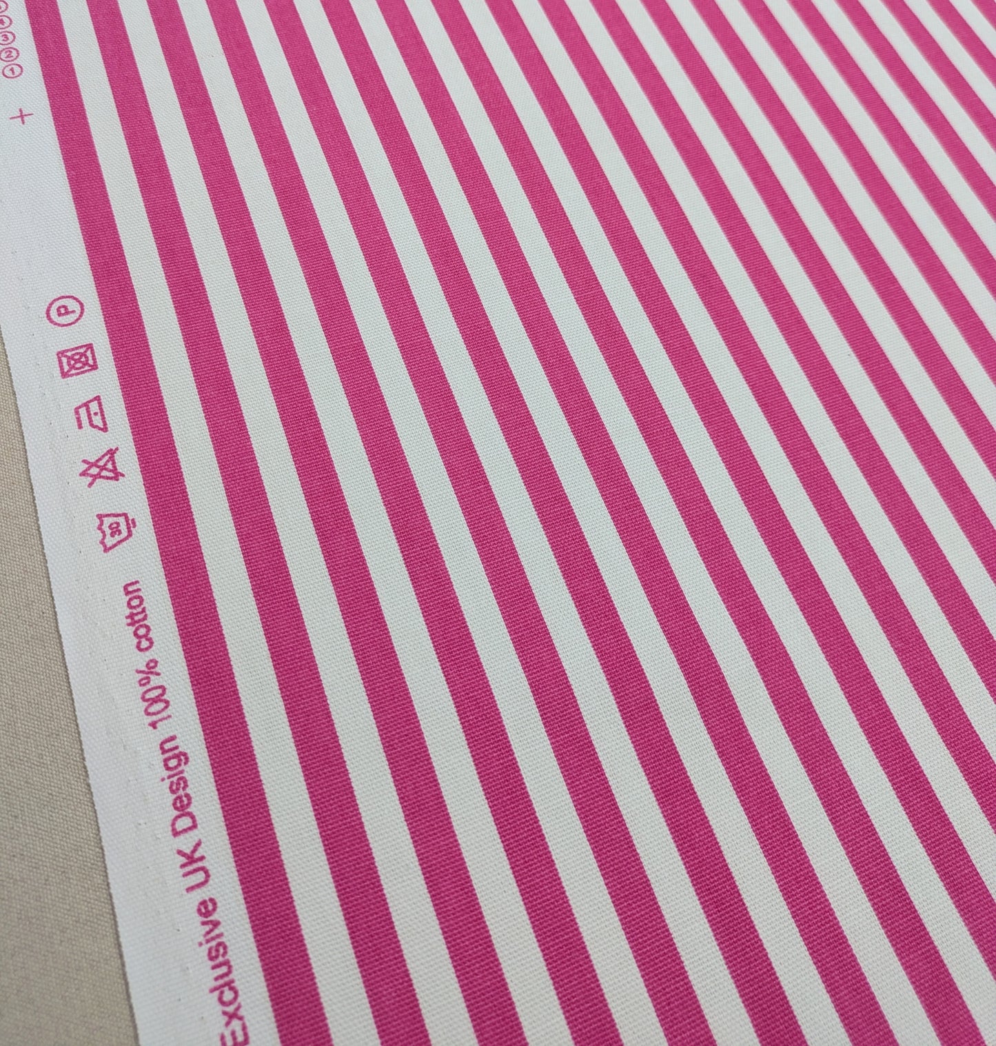 Cerise Pink Stripe by Fryetts