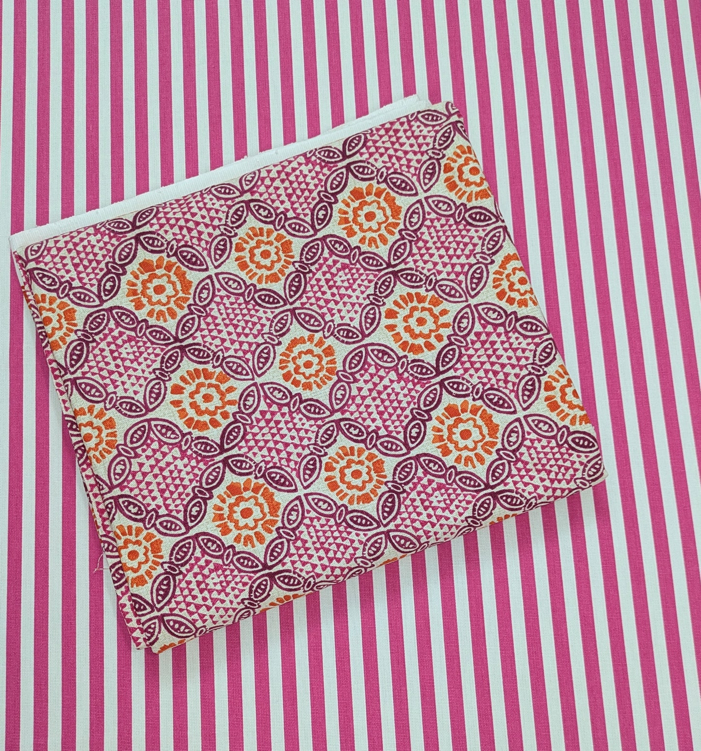 Cerise Pink Stripe by Fryetts