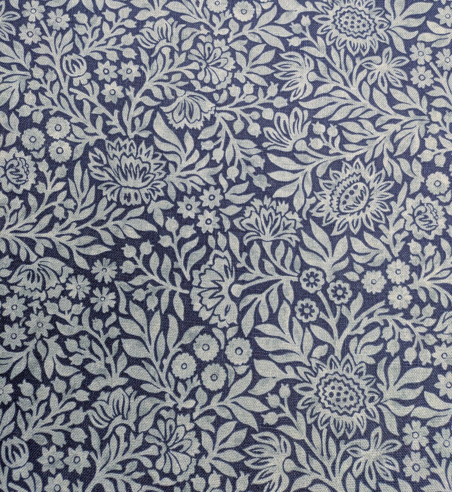 John Lewis - Hidcote Print - Blue - 1.6m Remnant