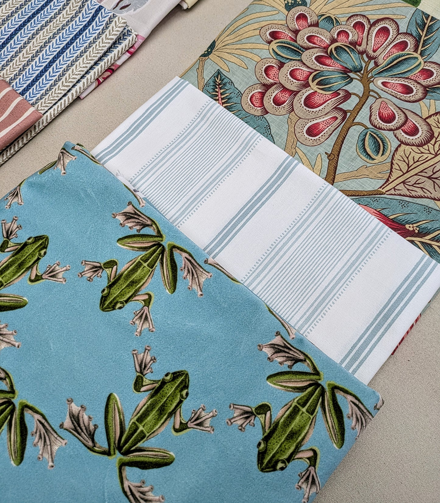 Remnant Bundle - 8.2m - 10 Fabrics ideal for Cushion Making, Crafts etc..