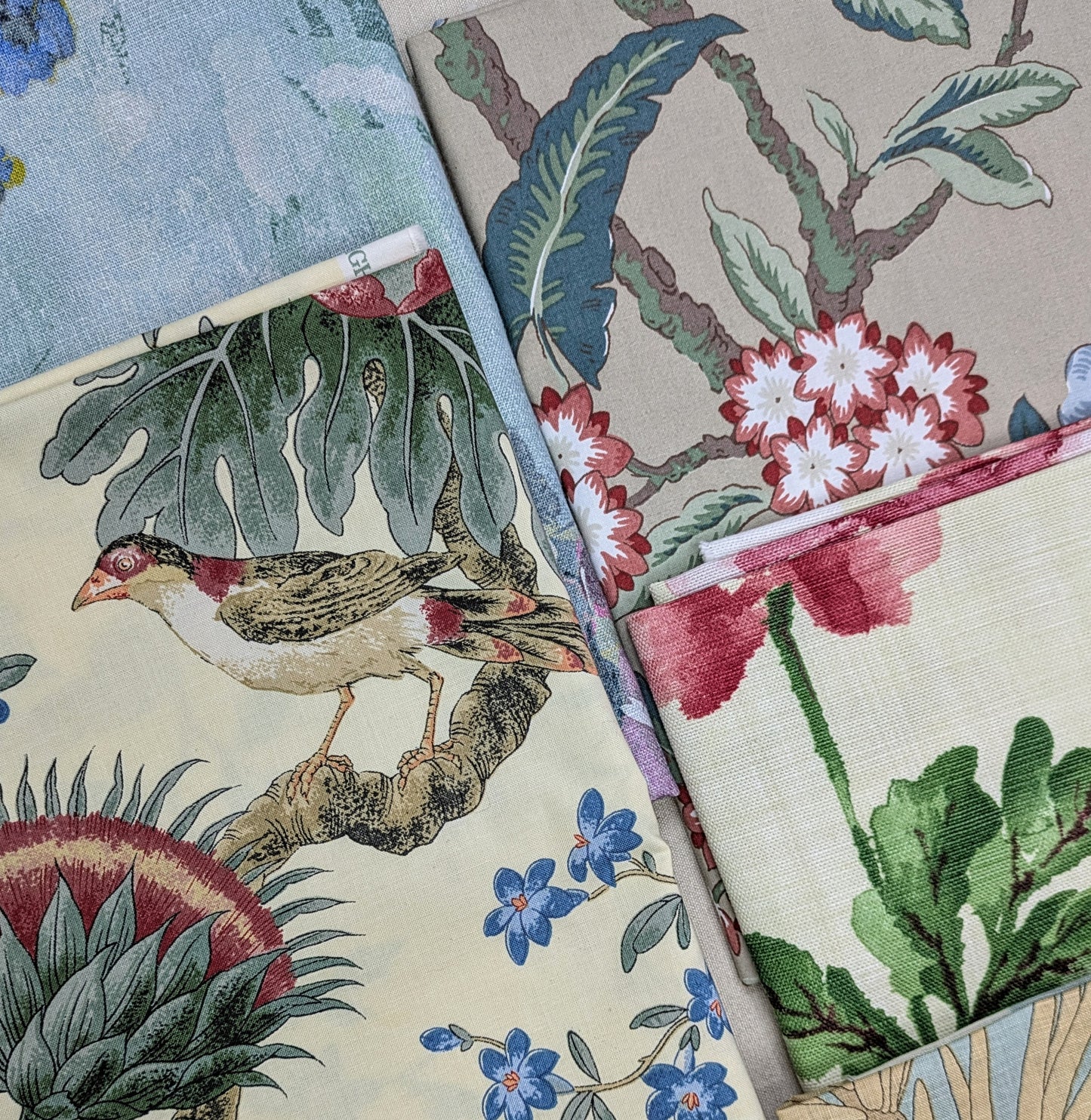 Remnant Bundle - 8.2m - 10 Fabrics ideal for Cushion Making, Crafts etc..