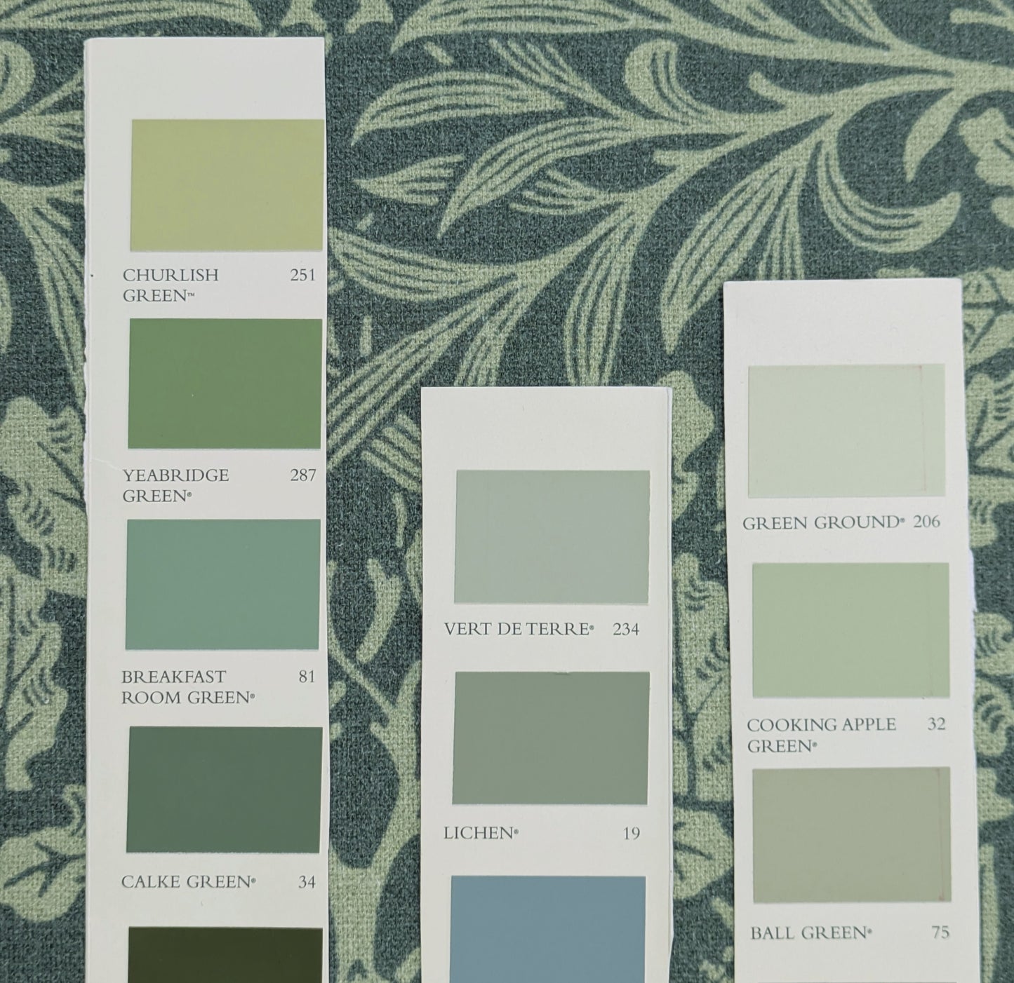 Acorn by William Morris at Home - Eucalyptus Colour - 2.4m Remnant
