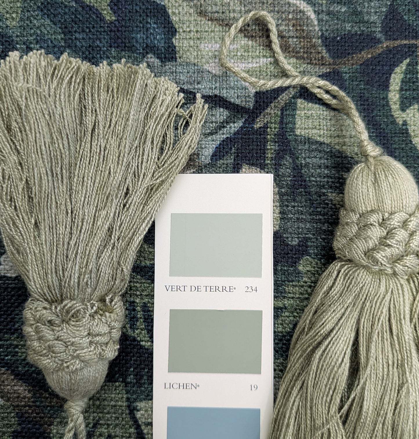 Pale Green Tassels / Key Tassel / Cushion Tassel