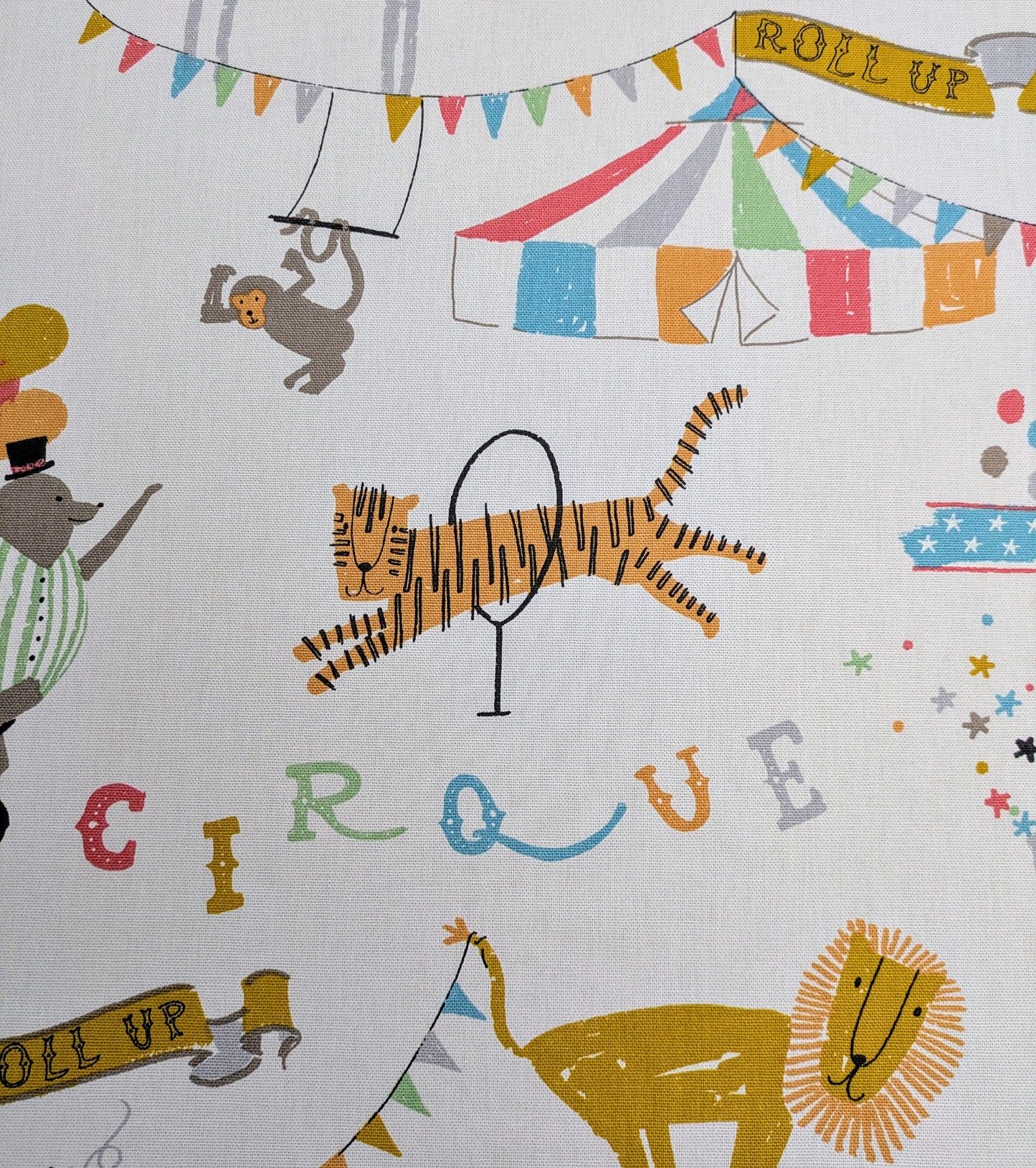 Roll Up by ILIV - Circus Themed Fabric