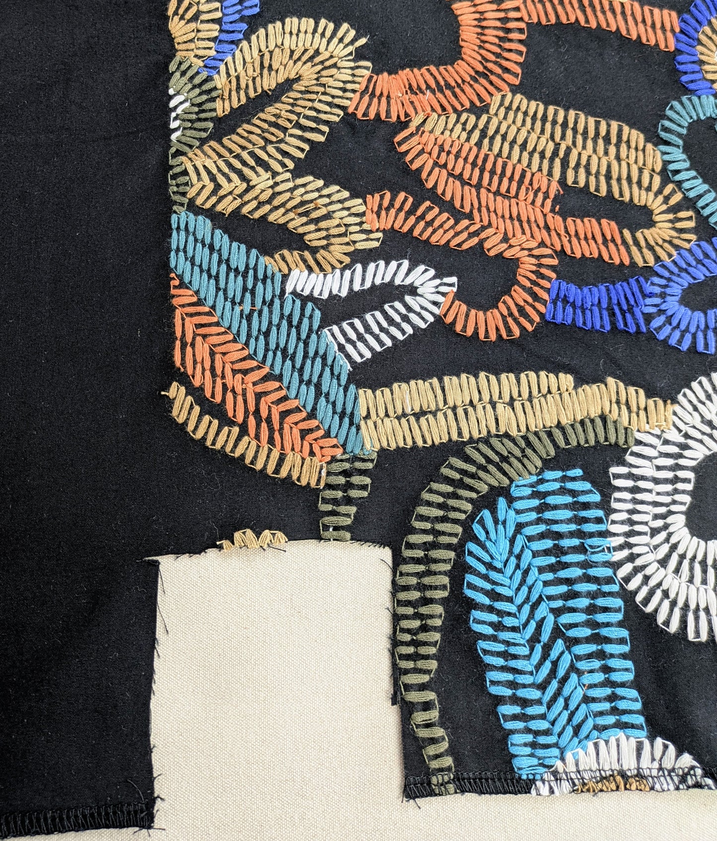 Ania by Harlequin - Embroidered Fabric - 1m Remnant