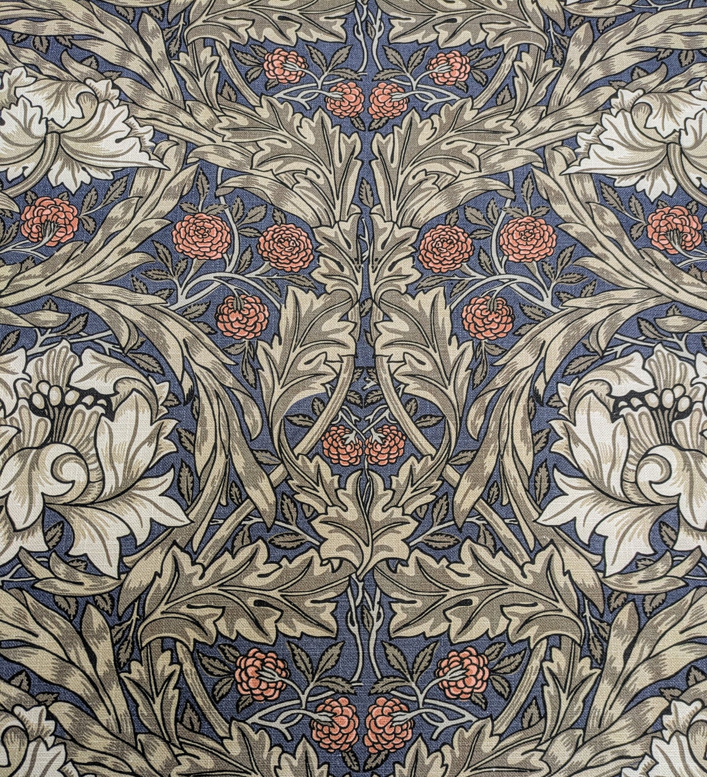 African Marigold by William Morris at Home - Walnut Colourway - 2.65m Remnant