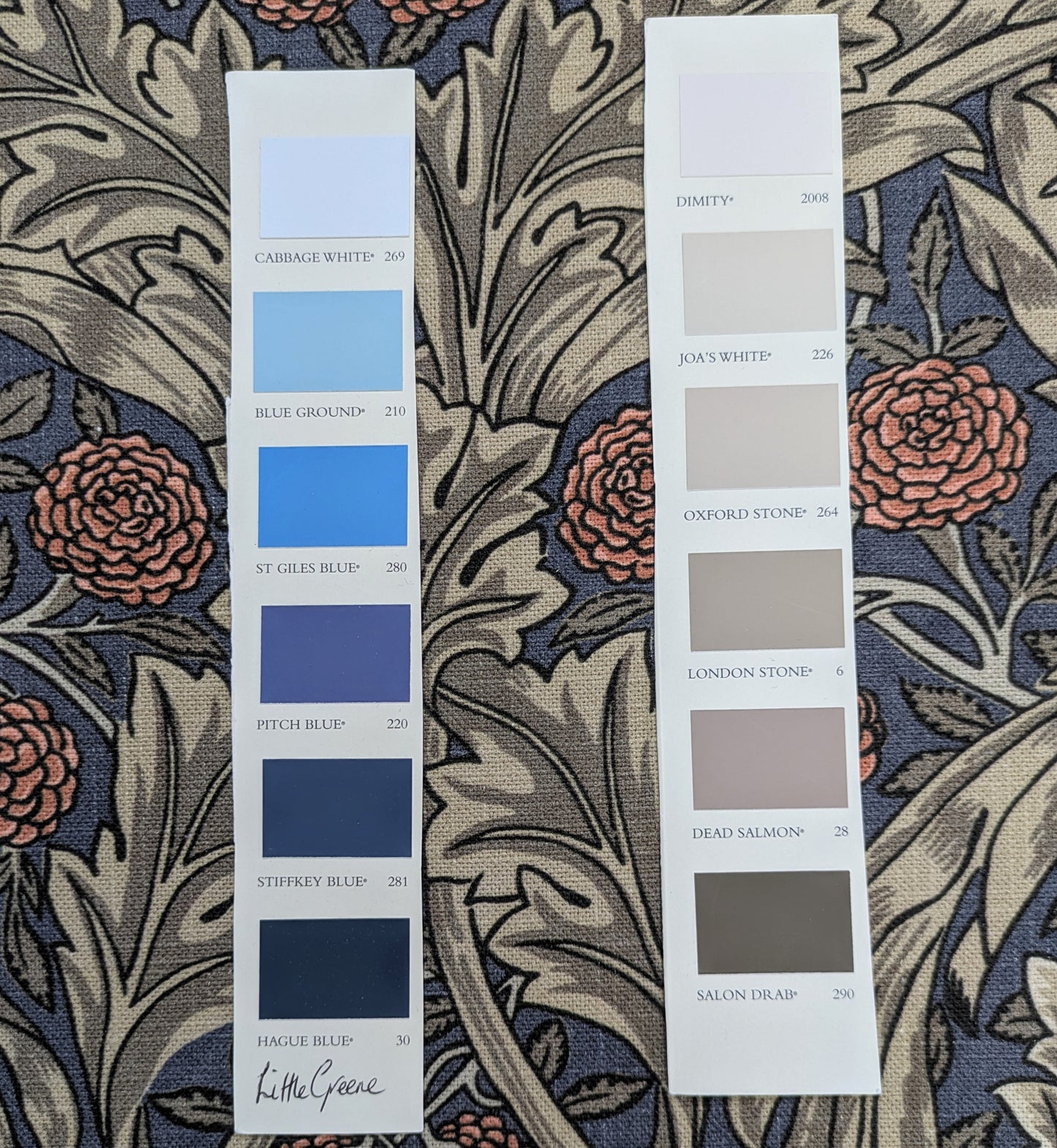 African Marigold by William Morris at Home - Walnut Colourway - 2.65m Remnant