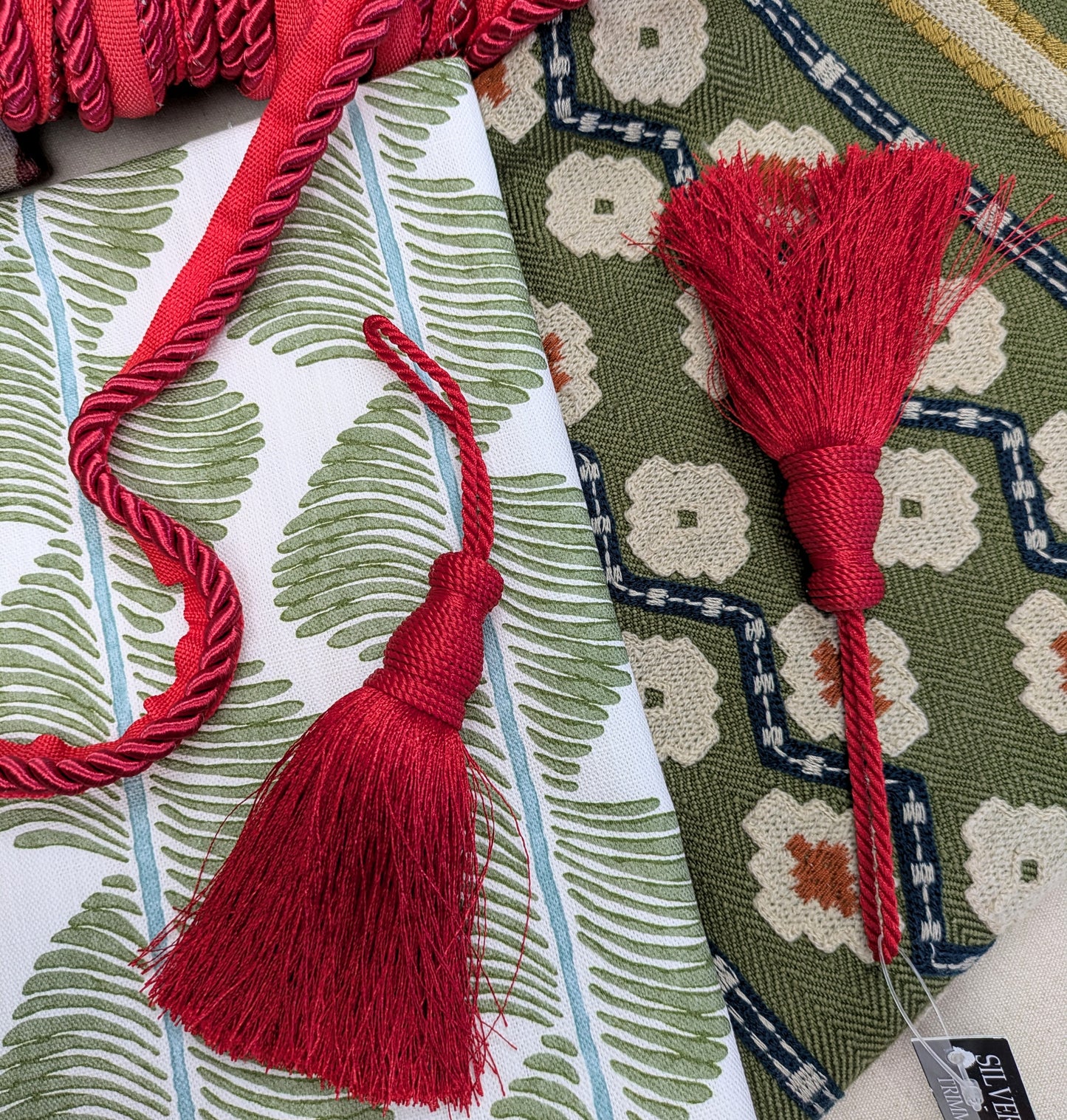 Red Tassels / Key Tassel / Cushion Tassel