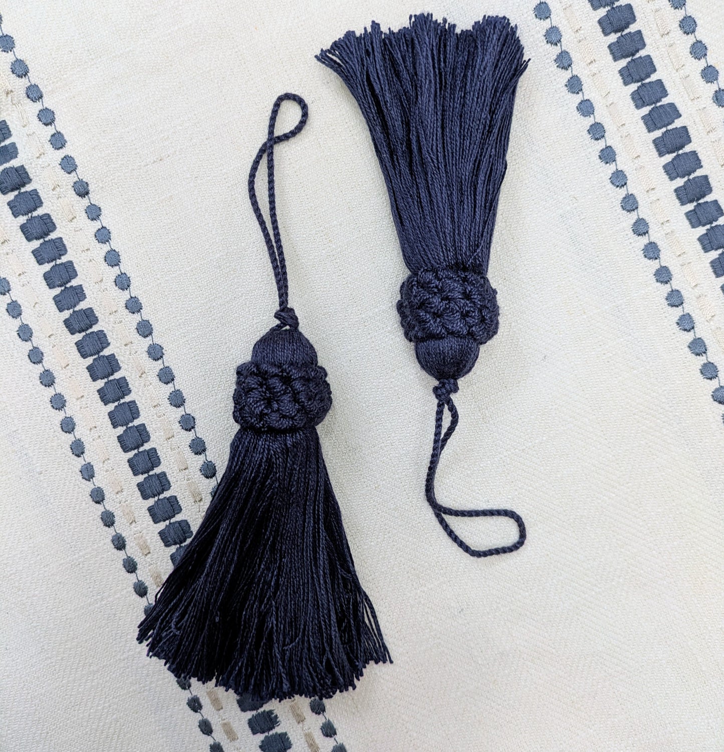 Navy Blue Colour Tassels / Key Tassel / Cushion Tassel