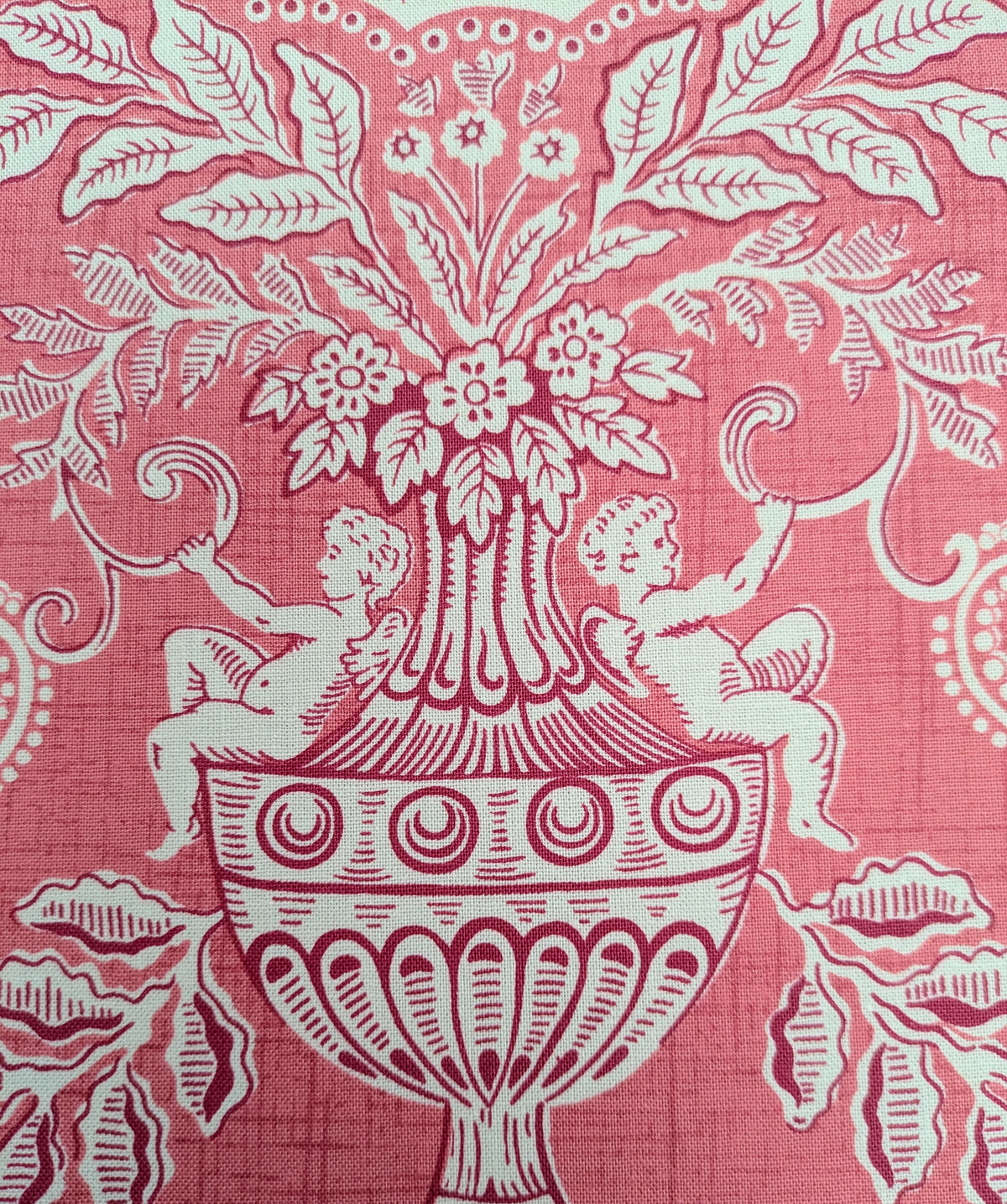 Rare - Titley & Marr Toile de Jouy - Cherubs