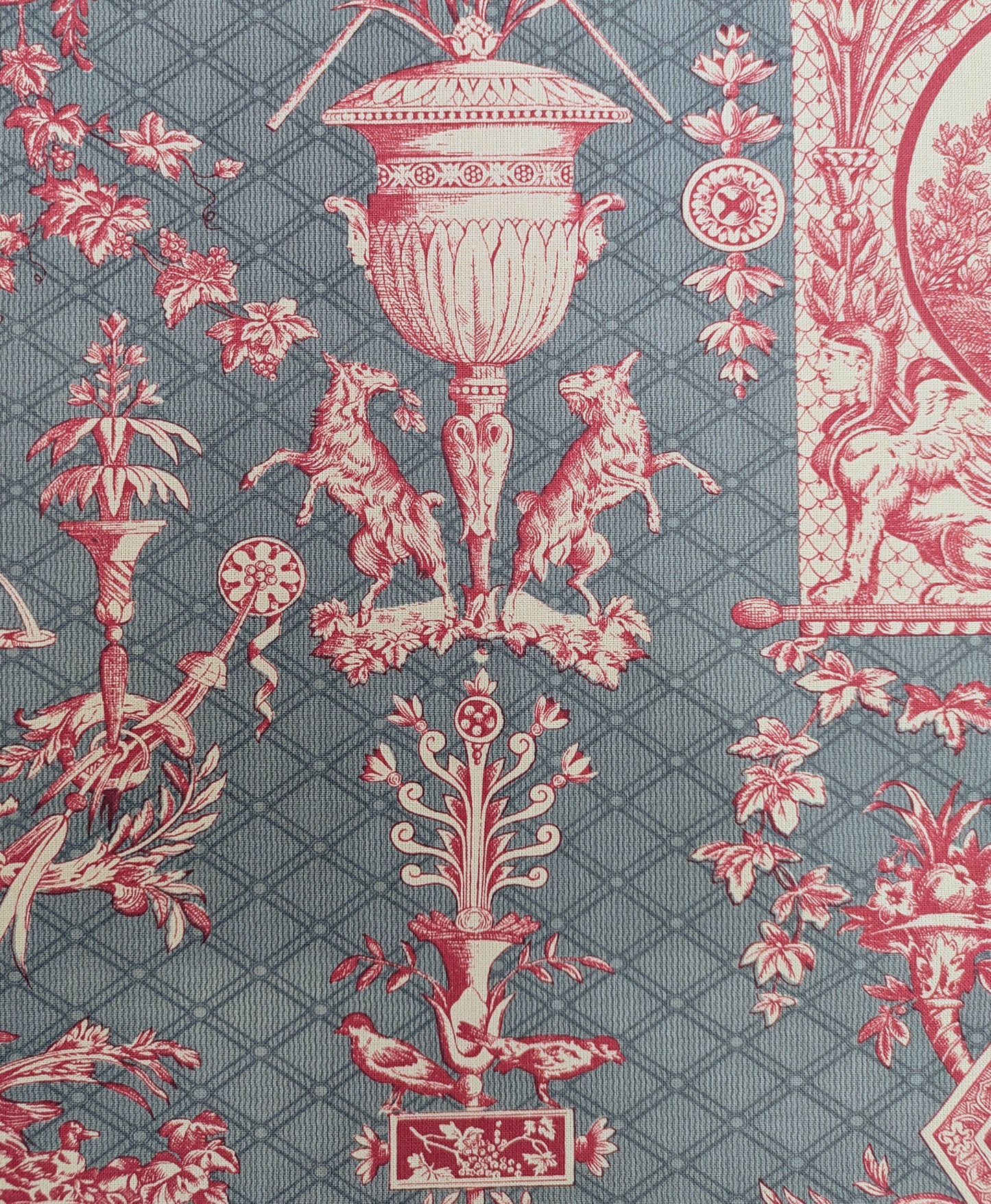 Vintage & Rare - Zoffany Toile de Jouy - 6m Piece
