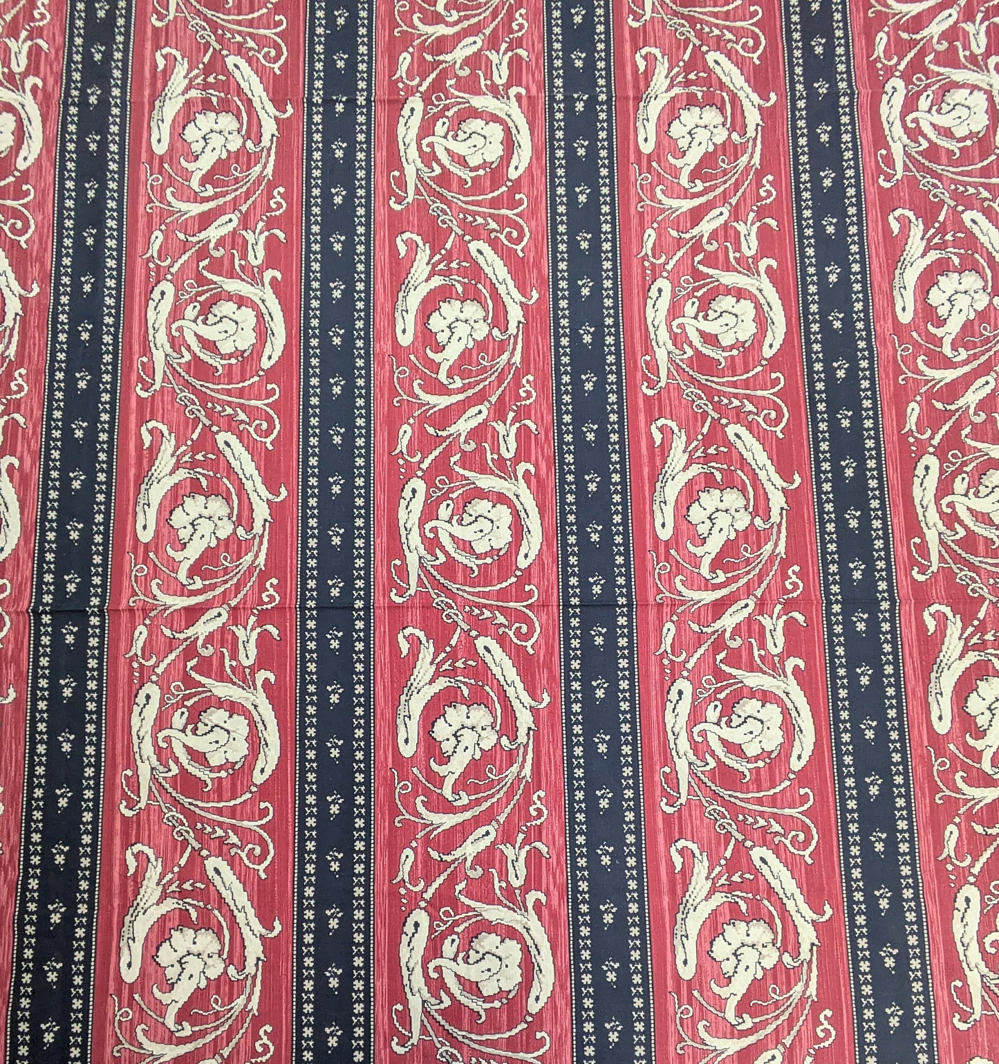 Vintage Fabric - Roman Stripe by Hodsall McKenzie - 2.2m Remnant
