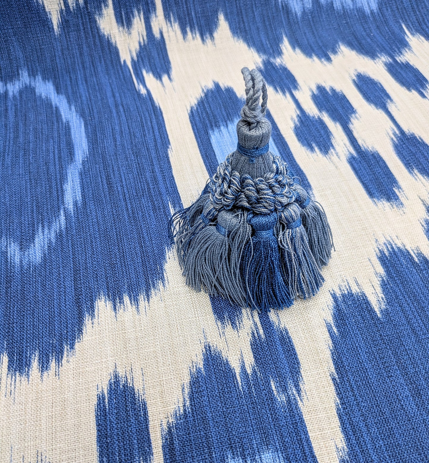 Blue Ottoman Key Tassel / Decorative Tassel