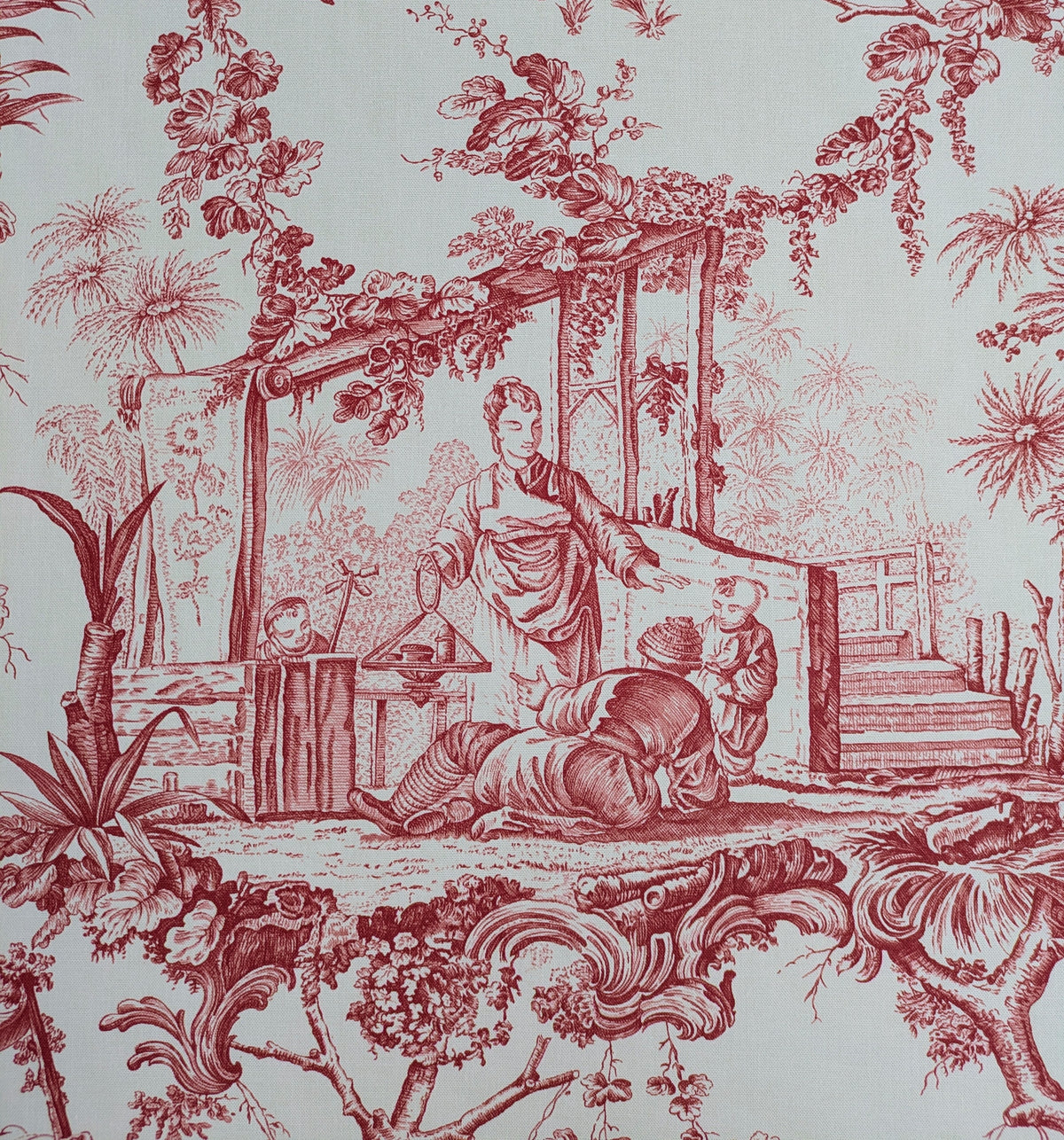 Chinese Garden, Toile de Jouy by GP & J Baker - Discontinued Fabric