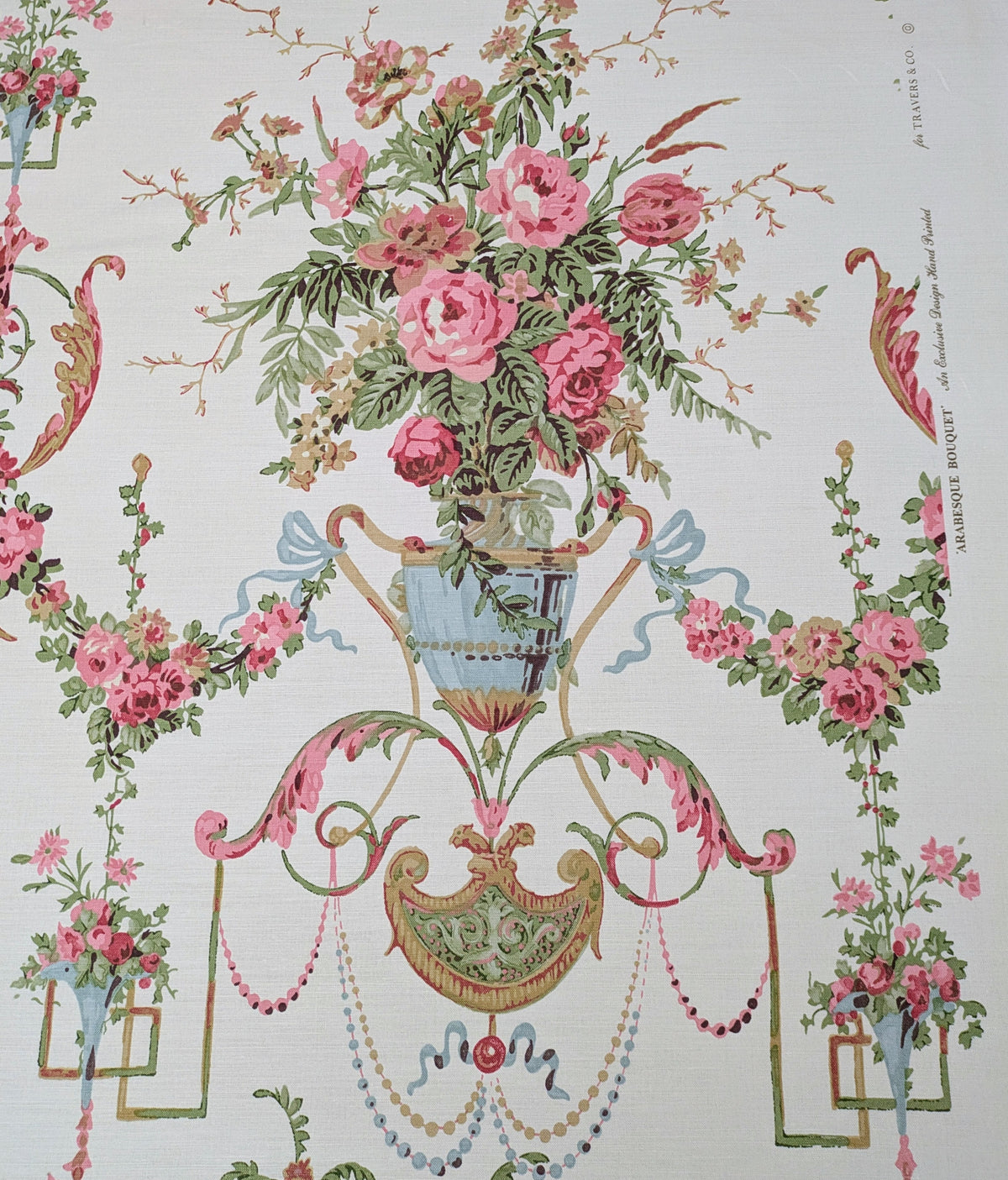 Arabesque Bouquet by Travers - Discontinued Fabric