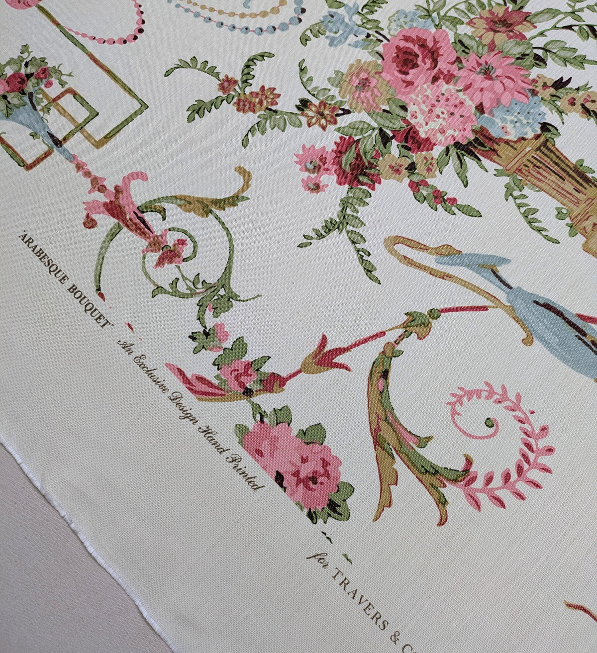 Arabesque Bouquet by Travers - Discontinued Fabric