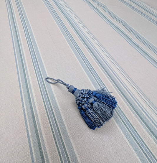 Rosemoor Stripe by John Lewis - 2.7m Remnant - Duck Egg Colour