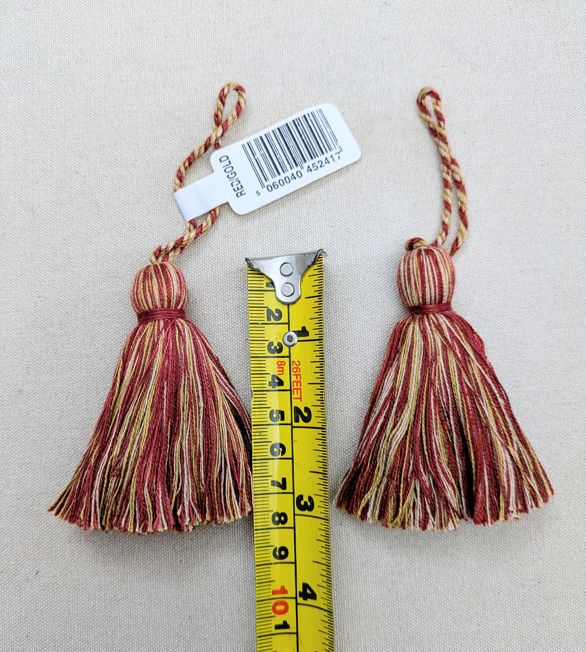 Red & Gold Tassels / Key Tassel / Cushions & Soft Furnishings