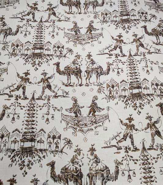 Rare - Oasis Toile by Travers - Discontinued Fabric