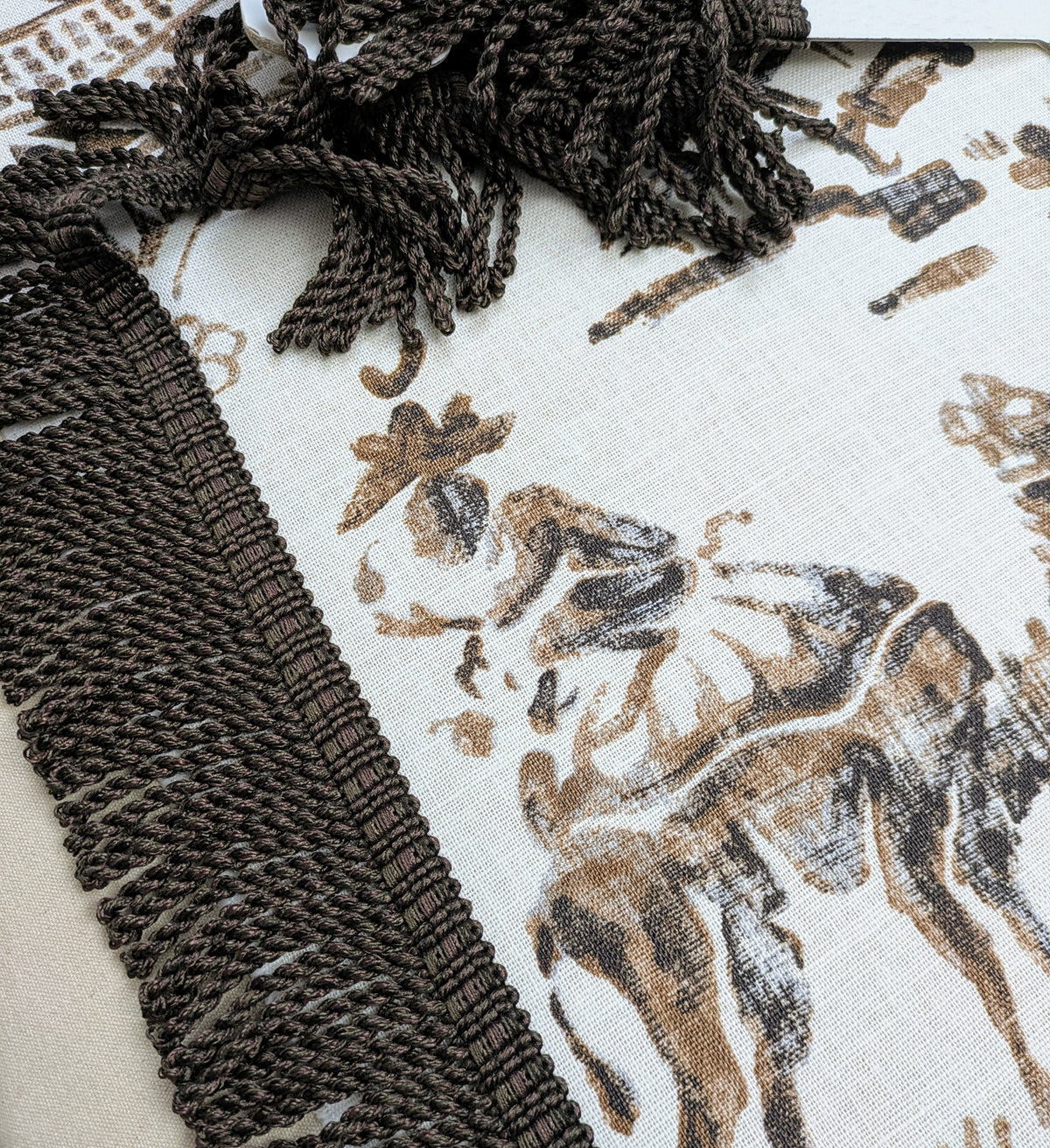 Rare - Oasis Toile by Travers - Discontinued Fabric