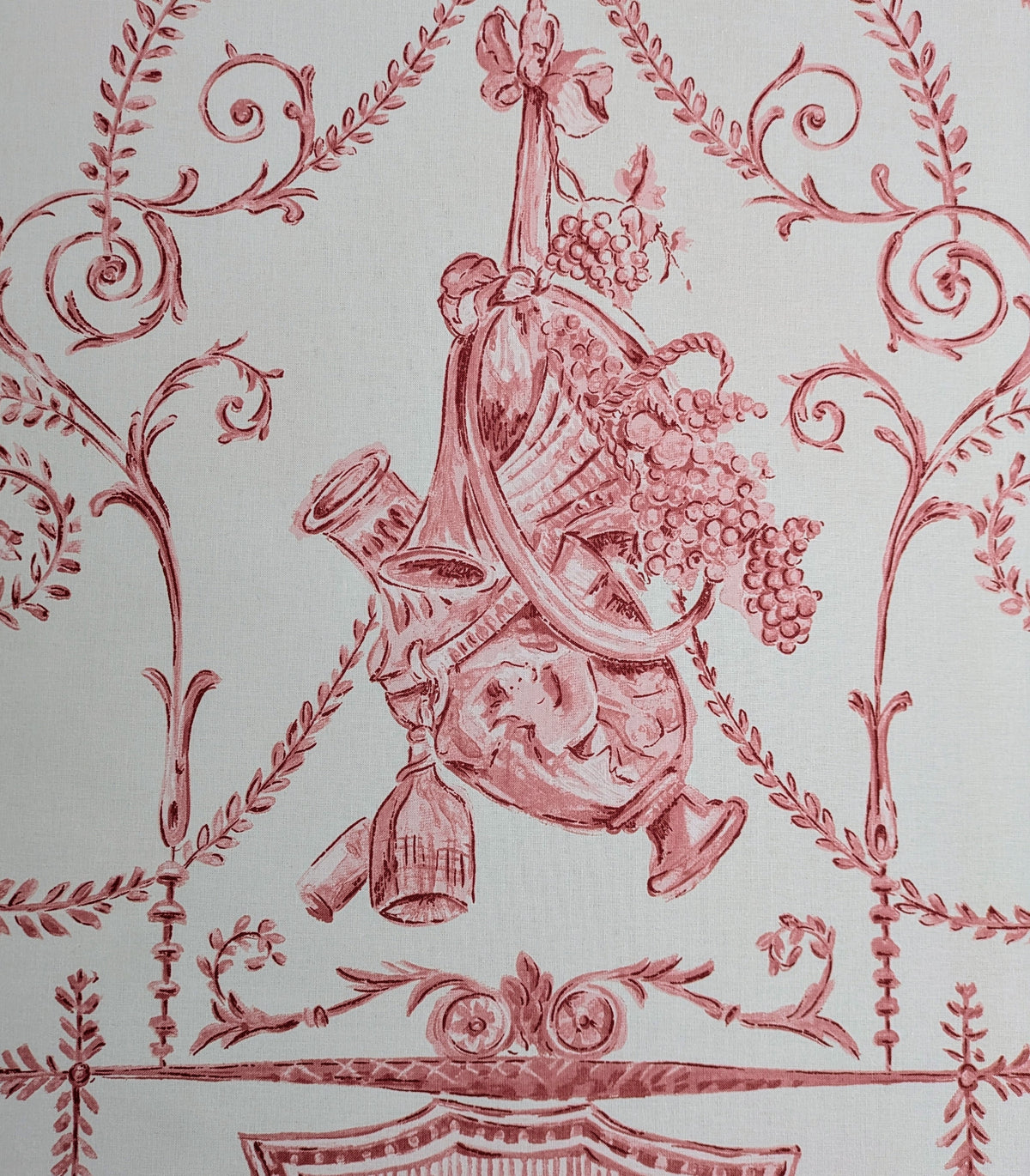 Rare, Vintage Fabric - Trophy Sketch by Warner Fabrics